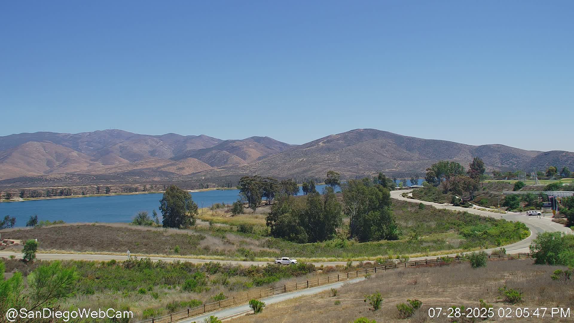 Chula Vista, Lower Lake Otay & Olympic Training Center Live Cam - Eastlake Vistas, Chula Vista, San Diego, California, USA
