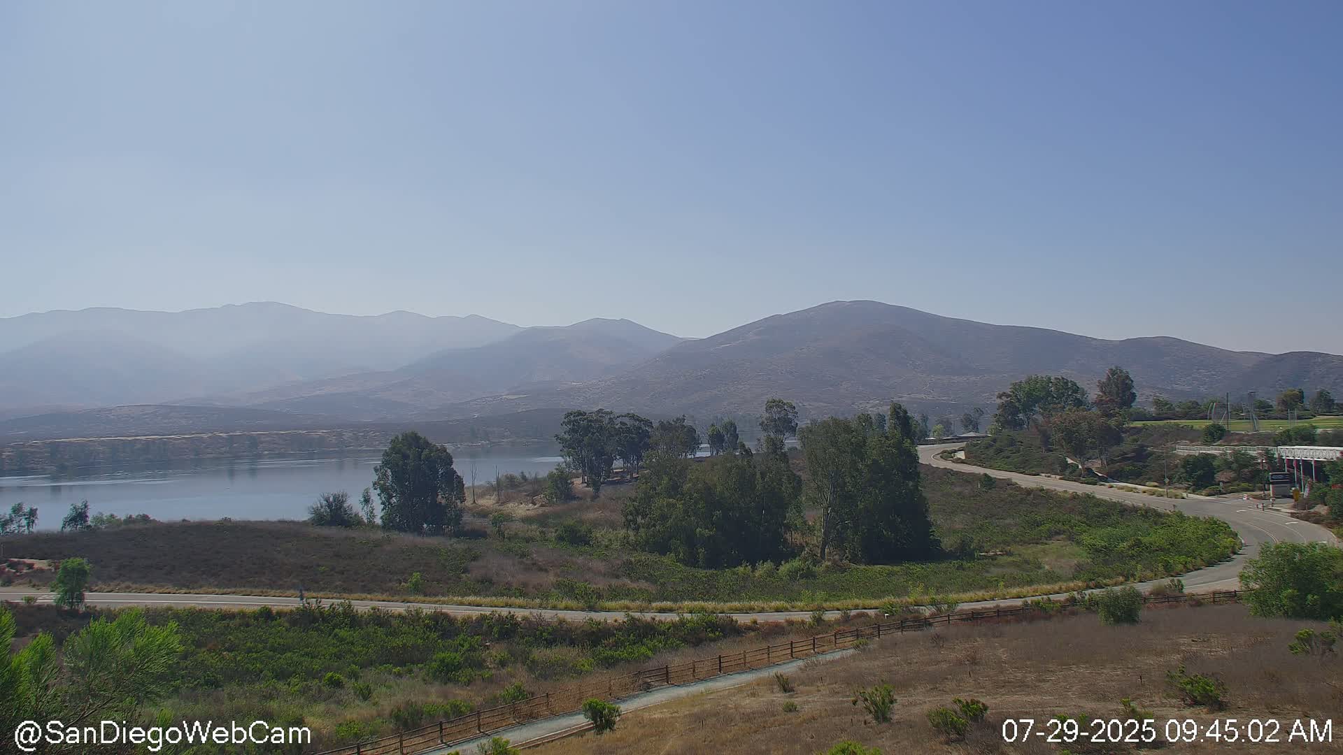 Chula Vista, Lower Lake Otay & Olympic Training Center Live Cam - Eastlake Vistas, Chula Vista, San Diego, California, USA