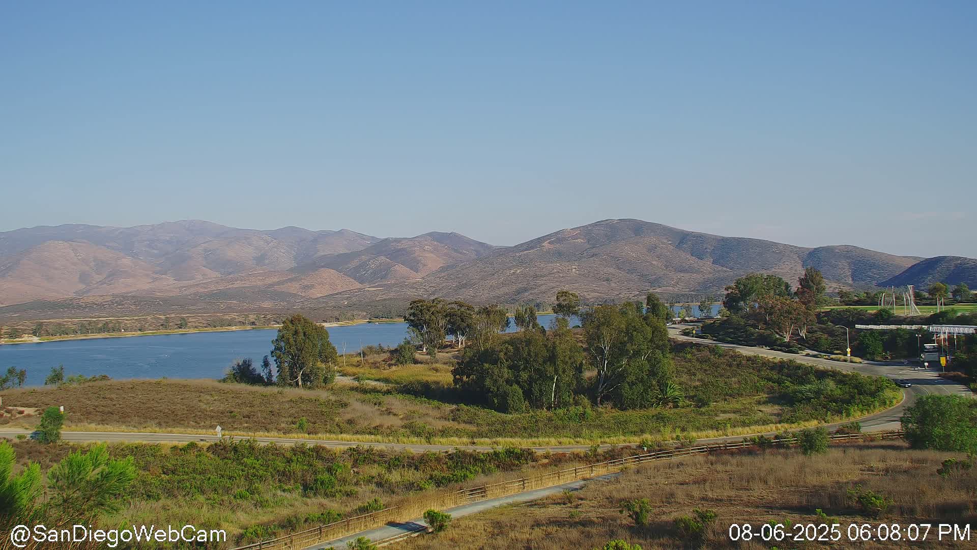 Chula Vista, Lower Lake Otay & Olympic Training Center Live Cam - Eastlake Vistas, Chula Vista, San Diego, California, USA
