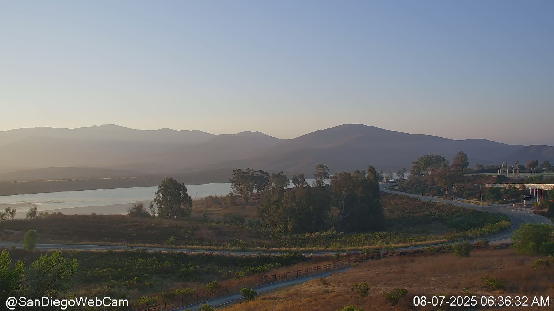 Chula Vista, Lower Lake Otay & Olympic Training Center Live Cam - Eastlake Vistas, Chula Vista, San Diego, California, USA