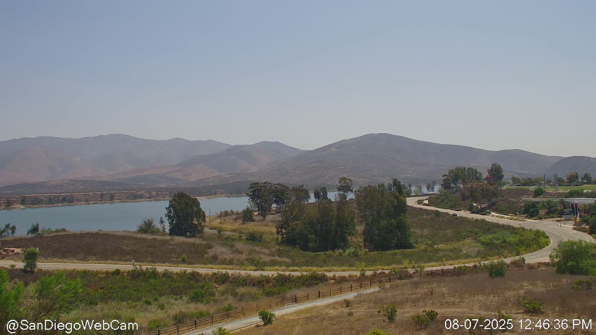 Chula Vista, Lower Lake Otay & Olympic Training Center Live Cam - Eastlake Vistas, Chula Vista, San Diego, California, USA