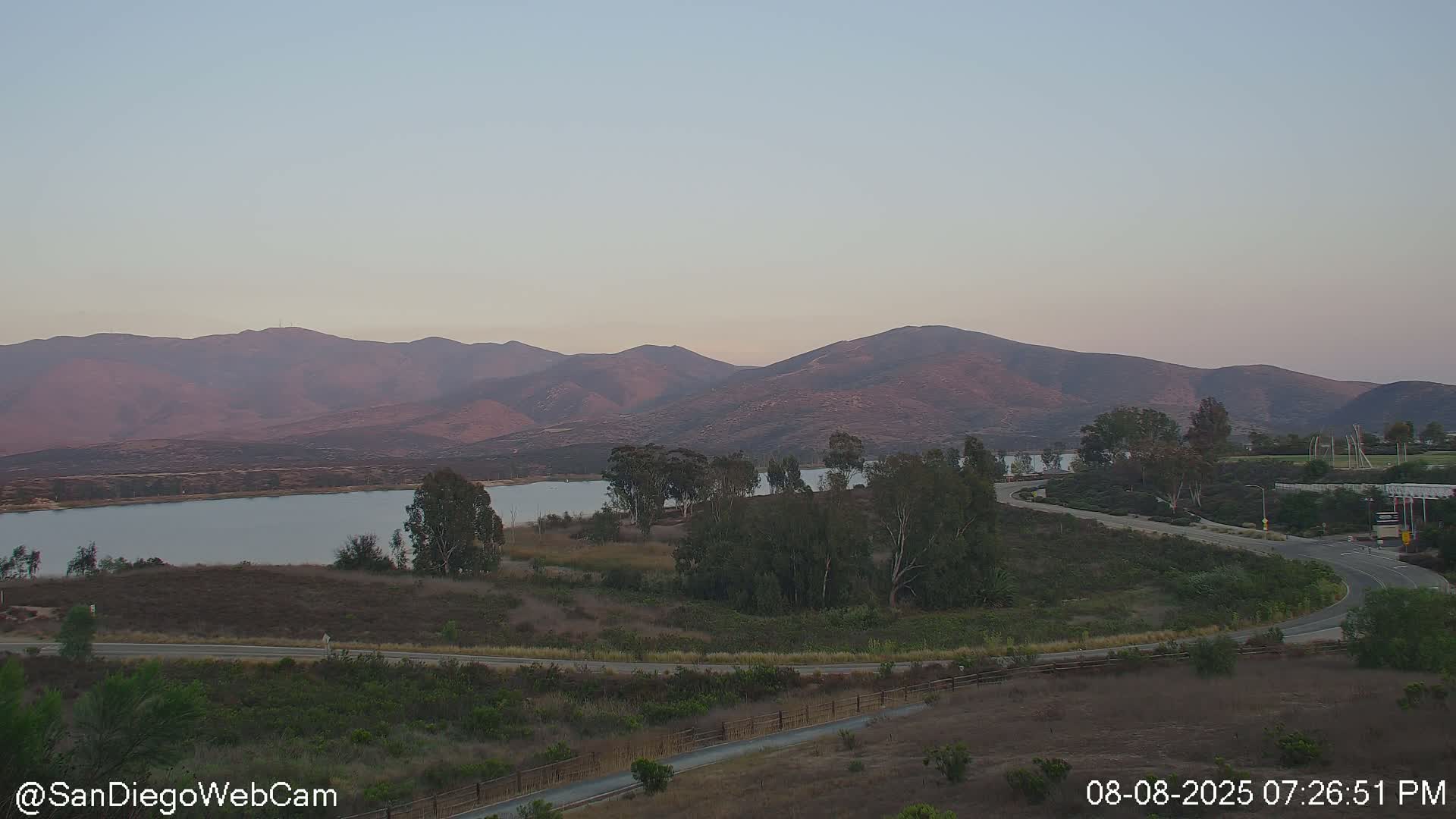 Chula Vista, Lower Lake Otay & Olympic Training Center Live Cam - Eastlake Vistas, Chula Vista, San Diego, California, USA