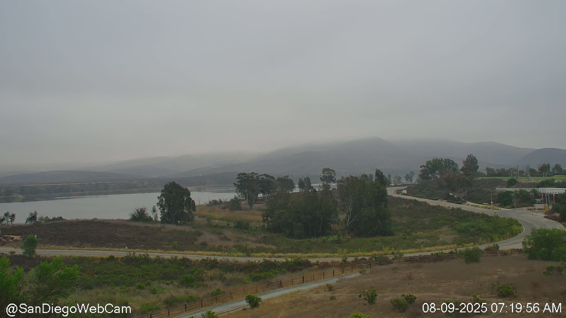 Chula Vista, Lower Lake Otay & Olympic Training Center Live Cam - Eastlake Vistas, Chula Vista, San Diego, California, USA