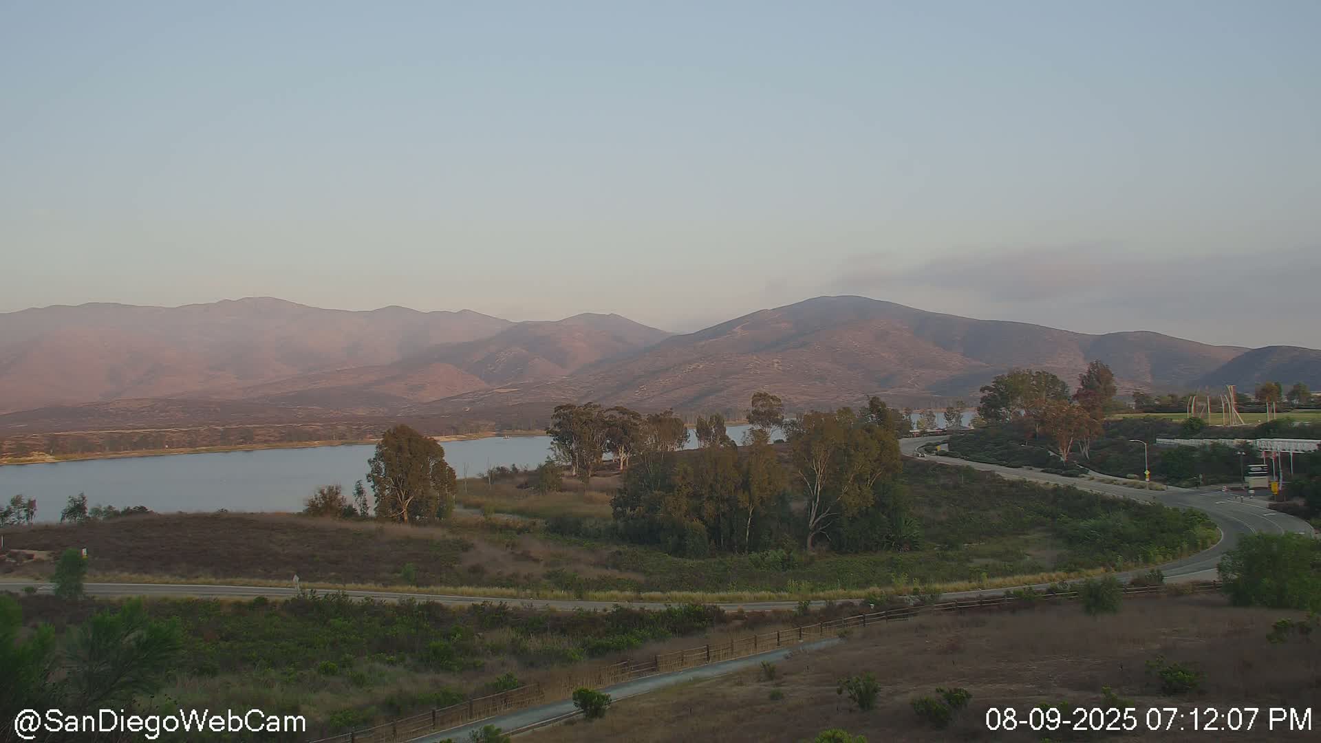 Chula Vista, Lower Lake Otay & Olympic Training Center Live Cam - Eastlake Vistas, Chula Vista, San Diego, California, USA