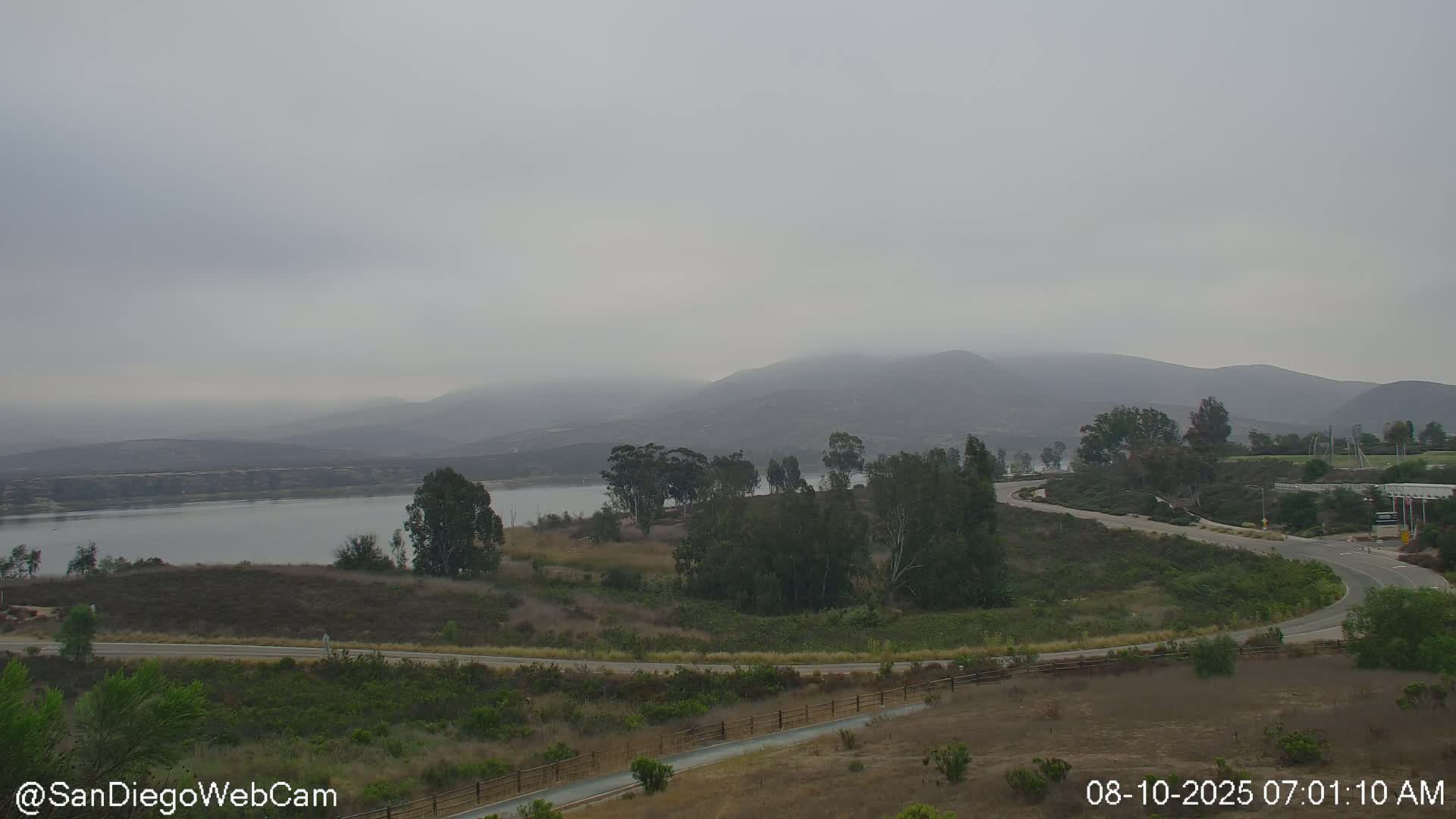 Chula Vista, Lower Lake Otay & Olympic Training Center Live Cam - Eastlake Vistas, Chula Vista, San Diego, California, USA