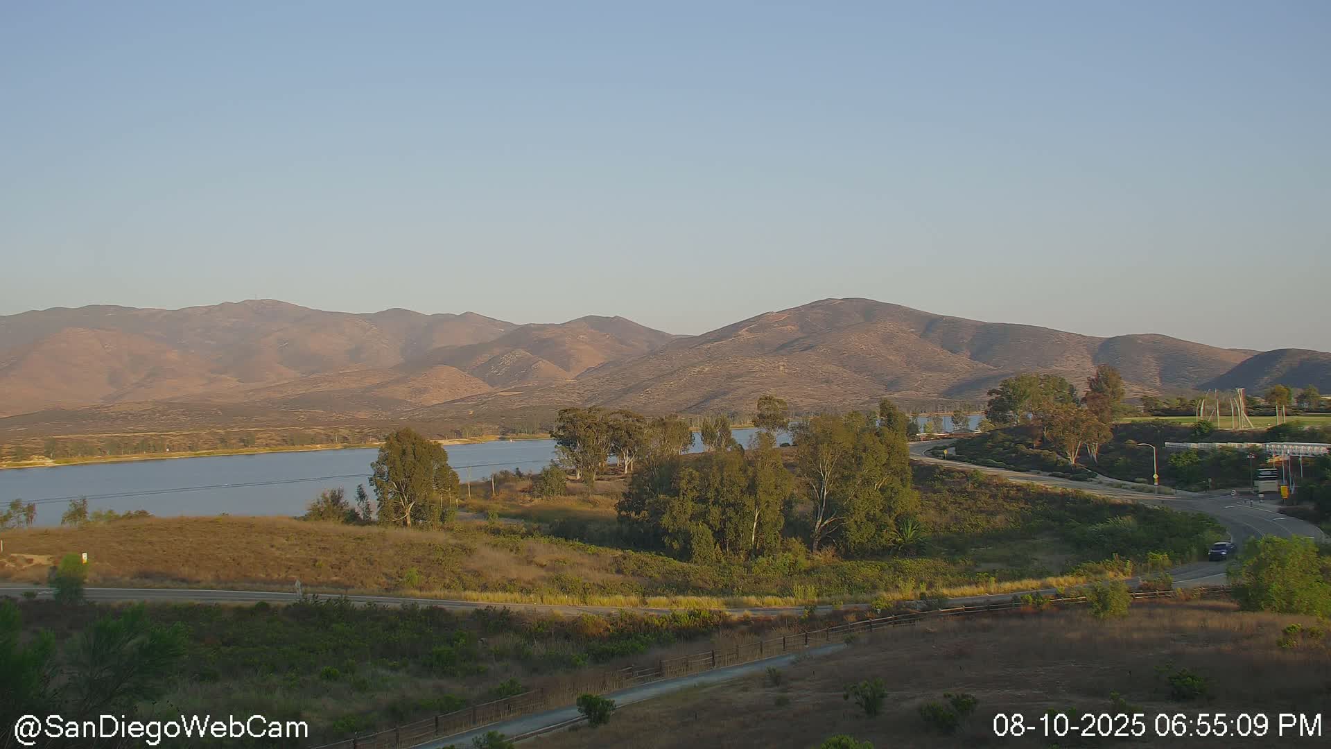 Chula Vista, Lower Lake Otay & Olympic Training Center Live Cam - Eastlake Vistas, Chula Vista, San Diego, California, USA