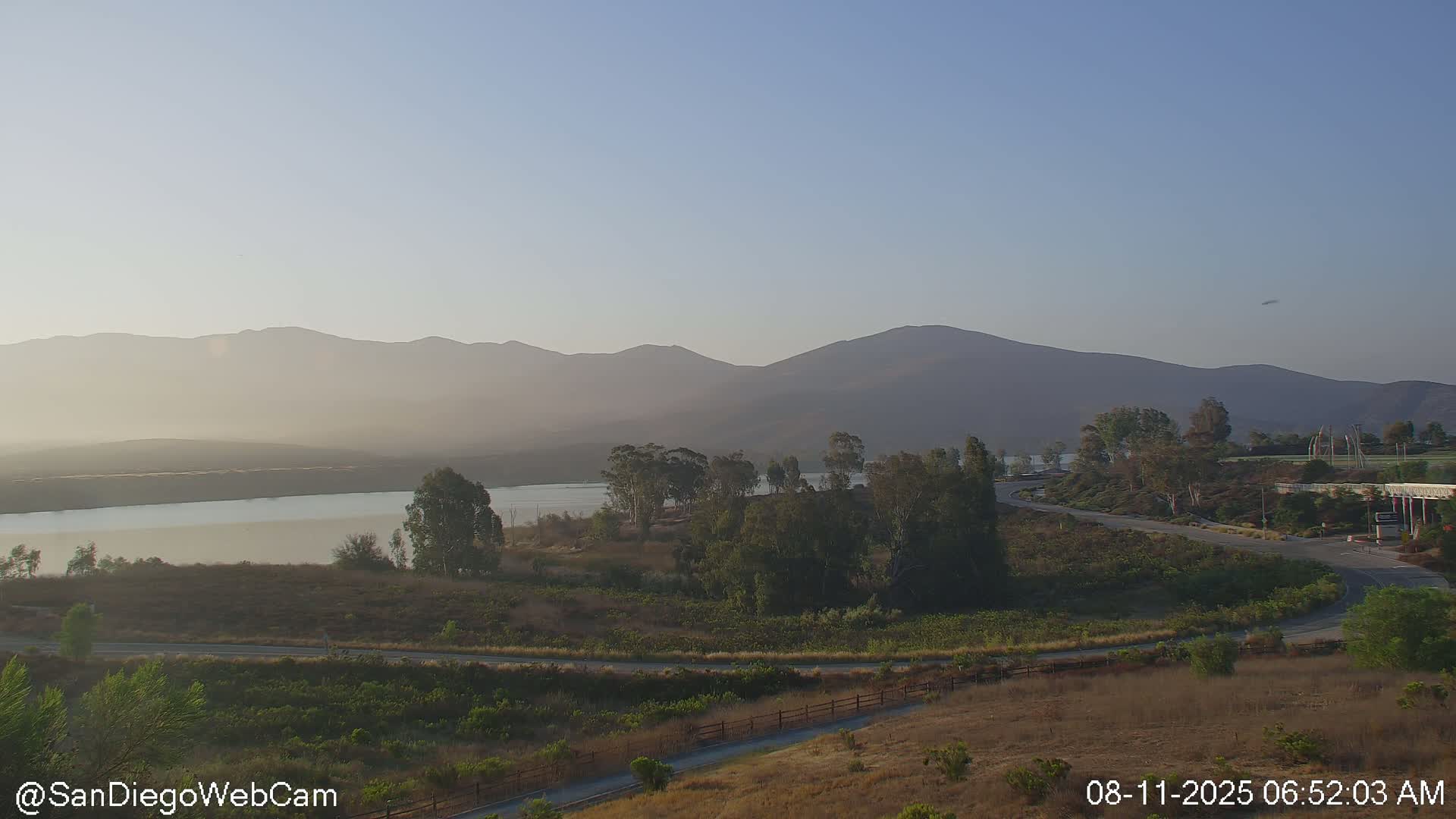 Chula Vista, Lower Lake Otay & Olympic Training Center Live Cam - Eastlake Vistas, Chula Vista, San Diego, California, USA