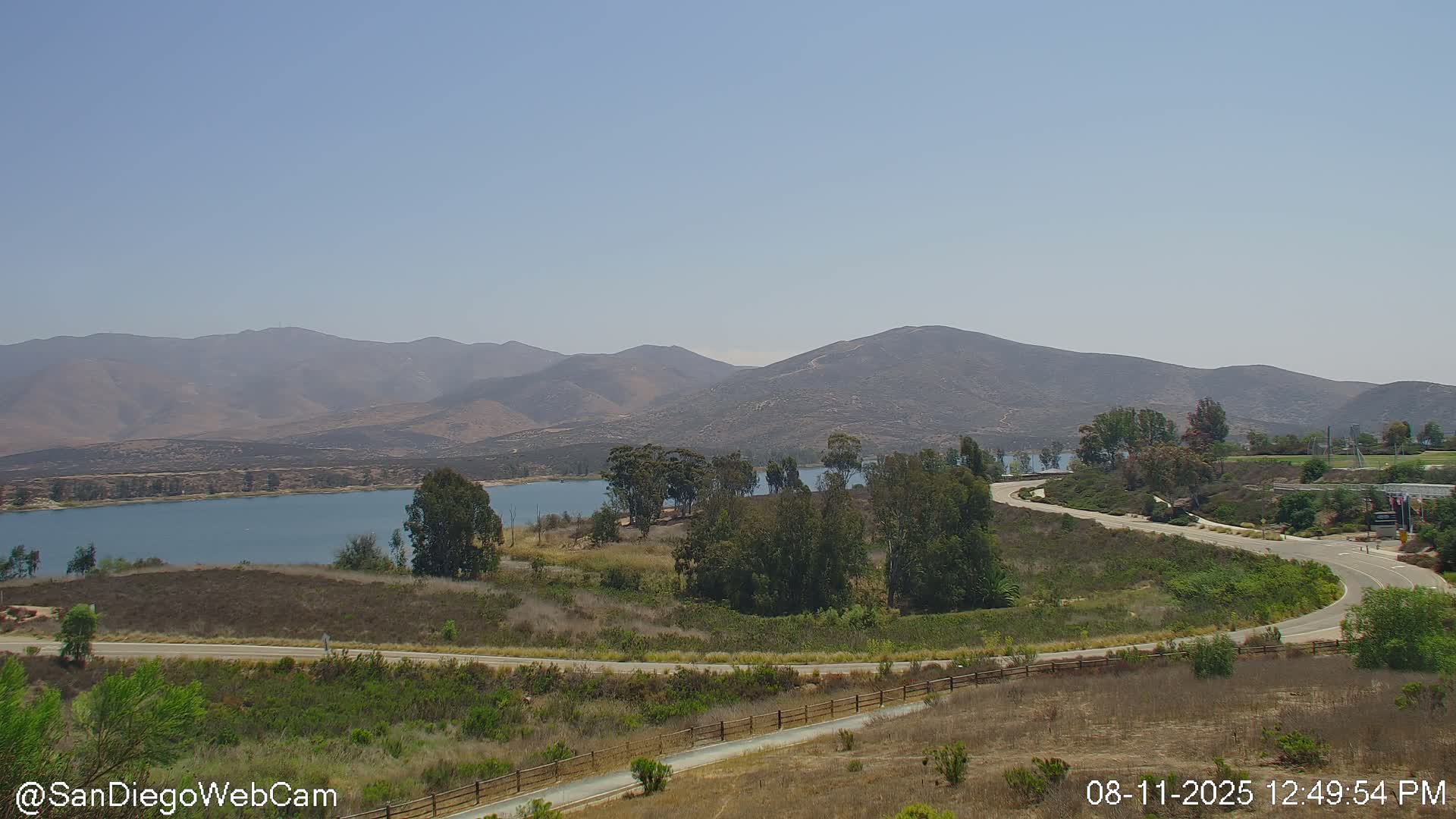 Chula Vista, Lower Lake Otay & Olympic Training Center Live Cam - Eastlake Vistas, Chula Vista, San Diego, California, USA