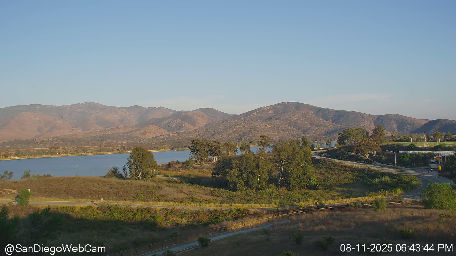 Chula Vista, Lower Lake Otay & Olympic Training Center Live Cam - Eastlake Vistas, Chula Vista, San Diego, California, USA