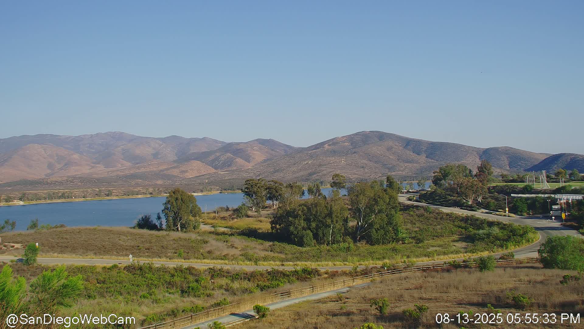 Chula Vista, Lower Lake Otay & Olympic Training Center Live Cam - Eastlake Vistas, Chula Vista, San Diego, California, USA