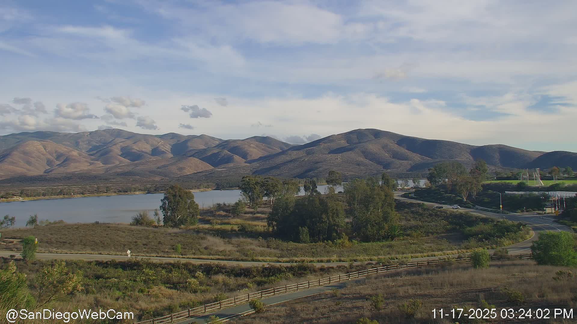 Chula Vista, Lower Lake Otay & Olympic Training Center Live Cam - Eastlake Vistas, Chula Vista, San Diego, California, USA