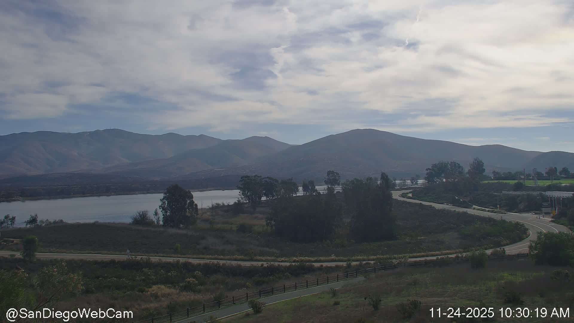 Chula Vista, Lower Lake Otay & Olympic Training Center Live Cam - Eastlake Vistas, Chula Vista, San Diego, California, USA