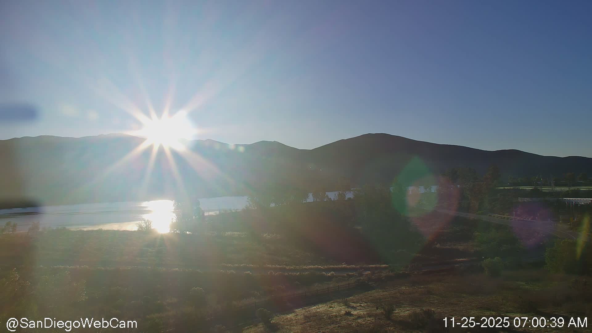 Chula Vista, Lower Lake Otay & Olympic Training Center Live Cam - Eastlake Vistas, Chula Vista, San Diego, California, USA
