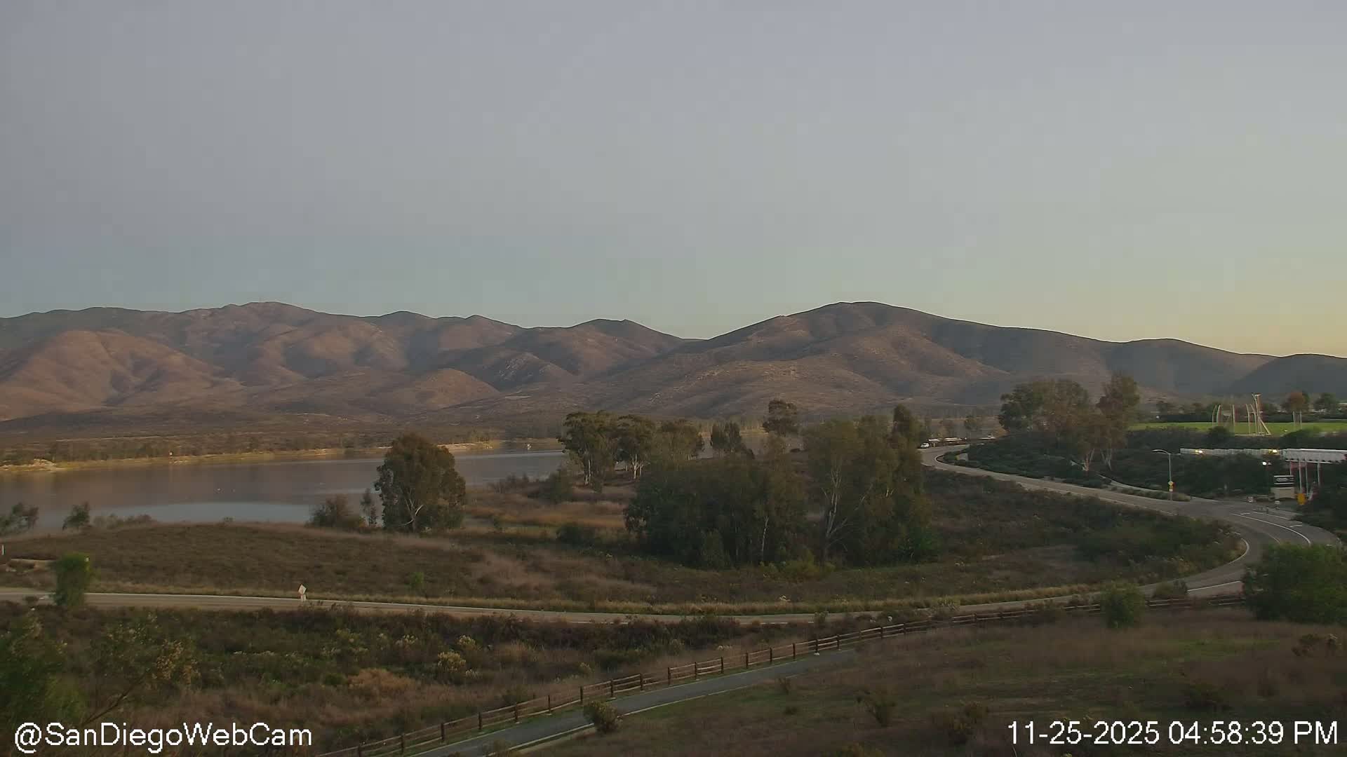 Chula Vista, Lower Lake Otay & Olympic Training Center Live Cam - Eastlake Vistas, Chula Vista, San Diego, California, USA