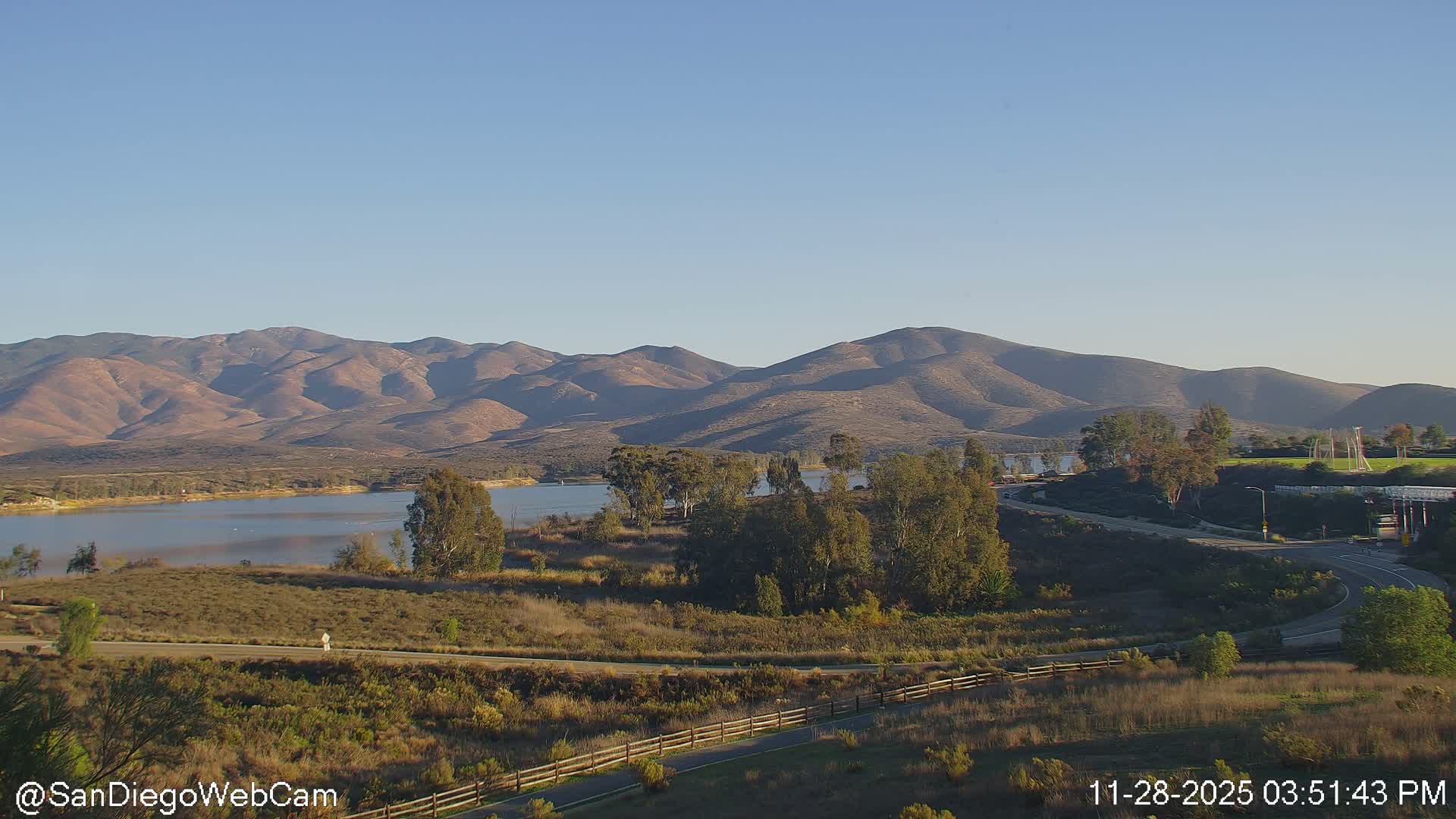 Chula Vista, Lower Lake Otay & Olympic Training Center Live Cam - Eastlake Vistas, Chula Vista, San Diego, California, USA