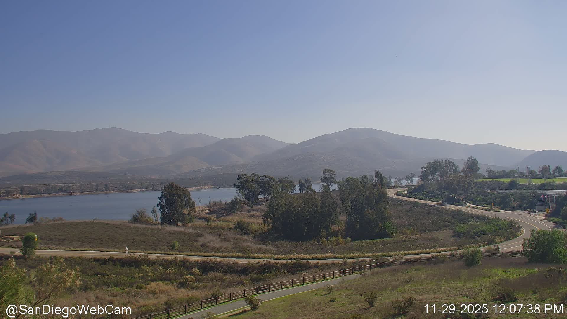 Chula Vista, Lower Lake Otay & Olympic Training Center Live Cam - Eastlake Vistas, Chula Vista, San Diego, California, USA