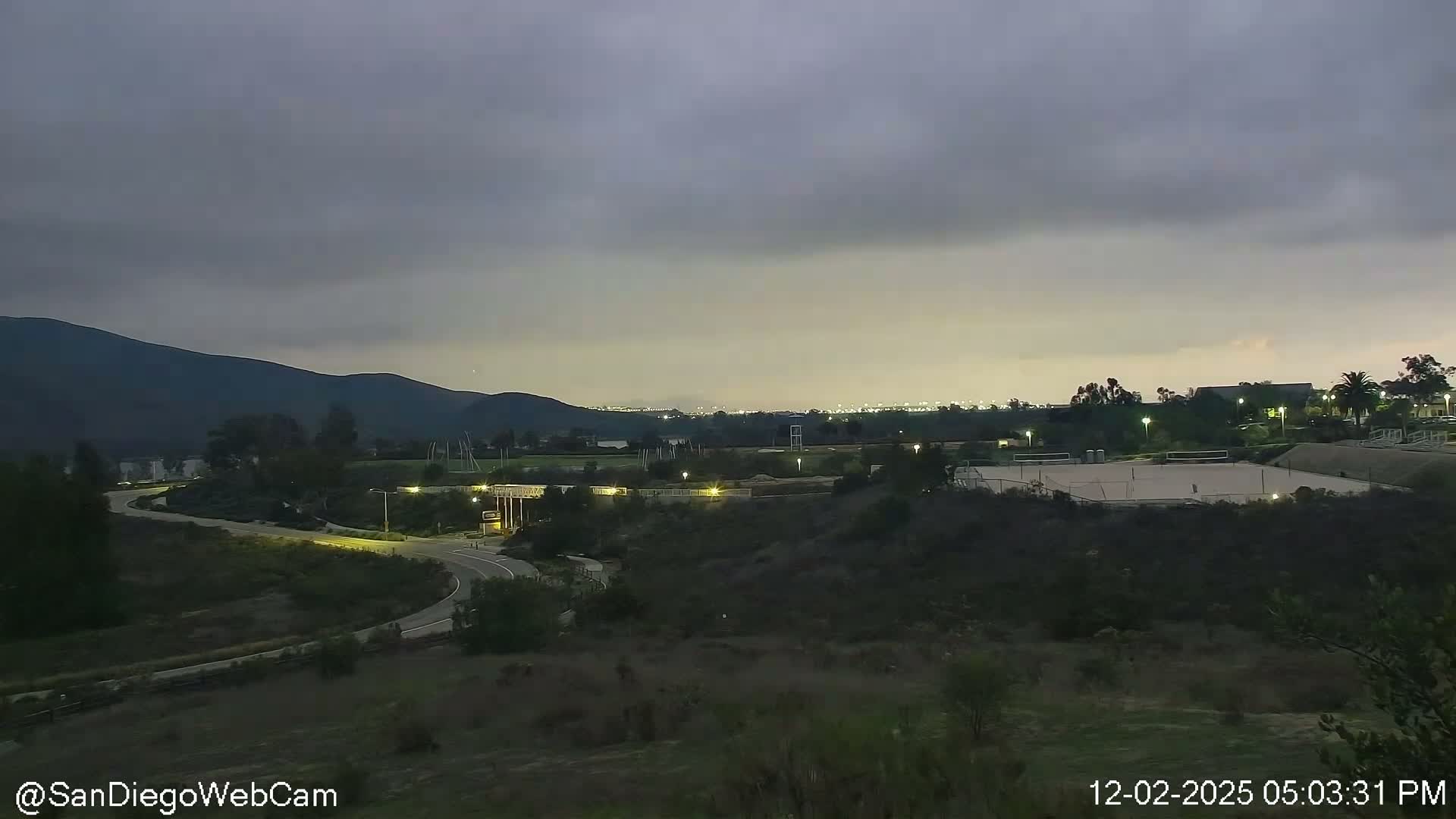 Chula Vista, Lower Lake Otay & Olympic Training Center Live Cam - Eastlake Vistas, Chula Vista, San Diego, California, USA