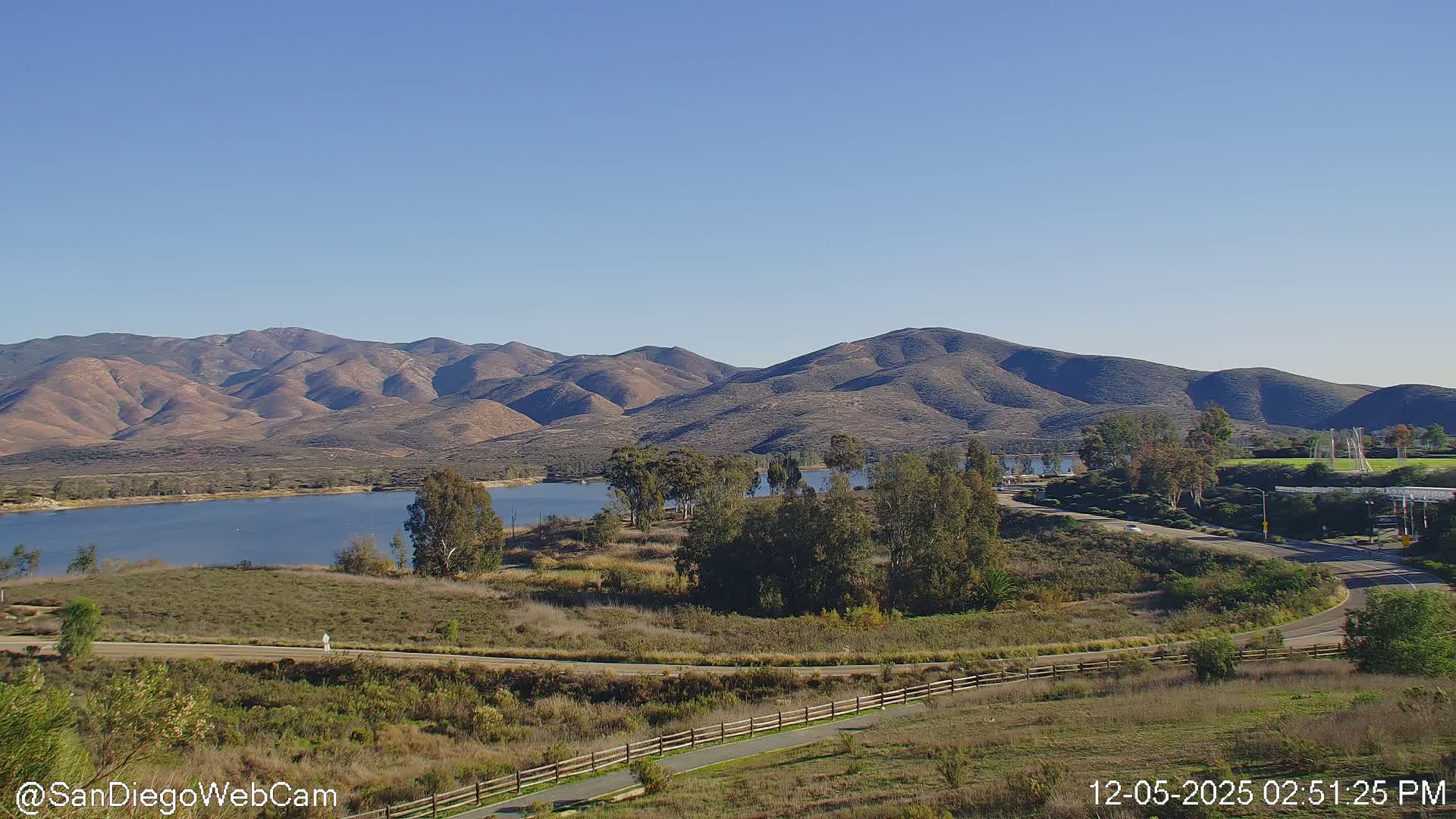 Chula Vista, Lower Lake Otay & Olympic Training Center Live Cam - Eastlake Vistas, Chula Vista, San Diego, California, USA