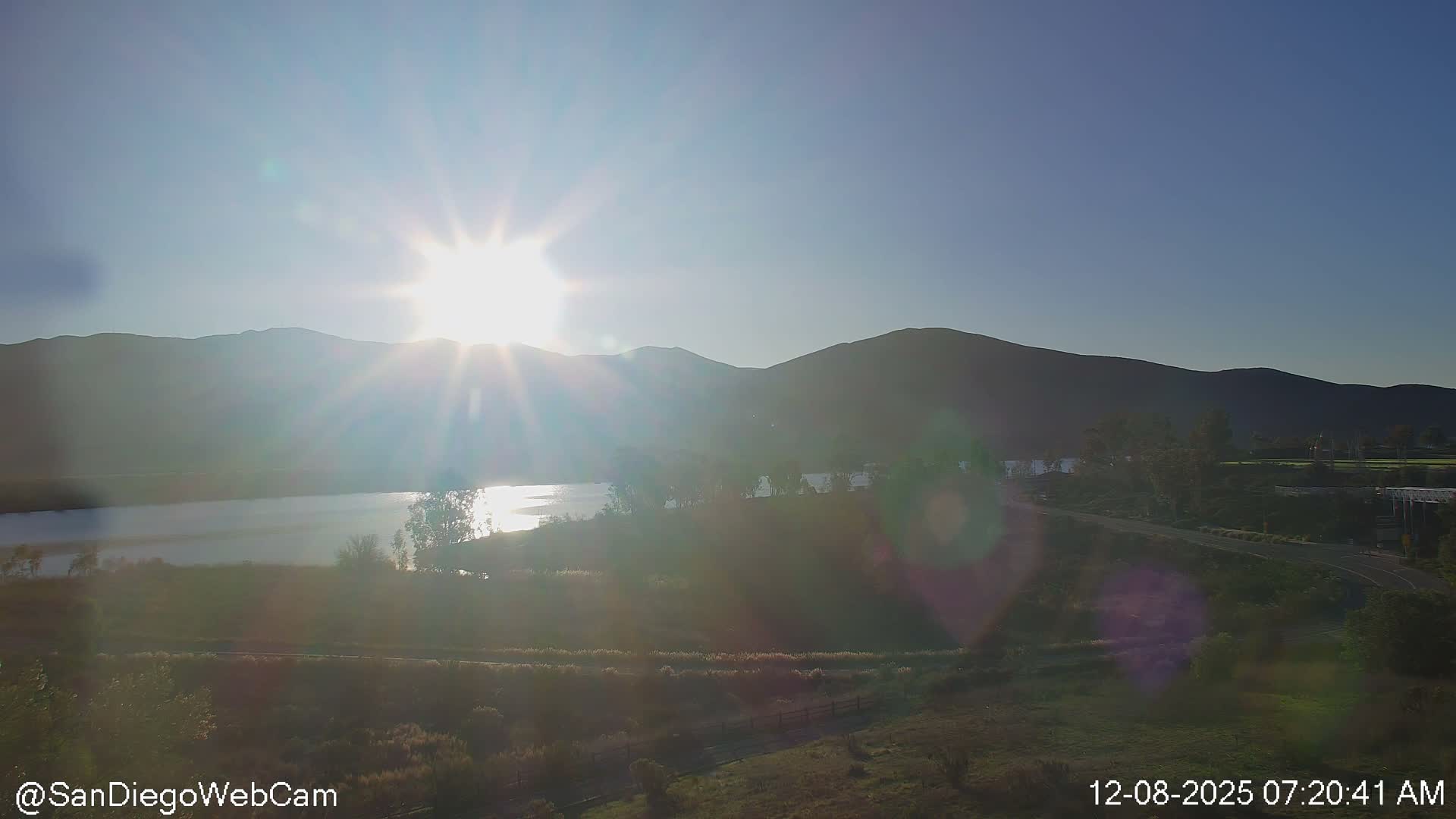 Chula Vista, Lower Lake Otay & Olympic Training Center Live Cam - Eastlake Vistas, Chula Vista, San Diego, California, USA