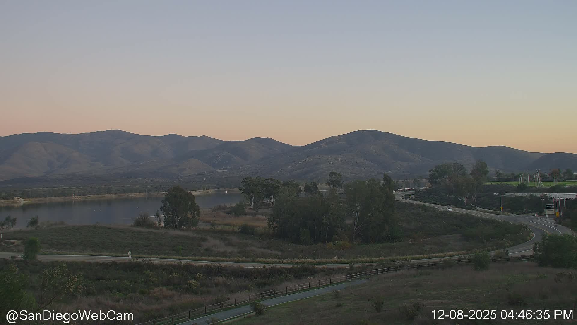 Chula Vista, Lower Lake Otay & Olympic Training Center Live Cam - Eastlake Vistas, Chula Vista, San Diego, California, USA