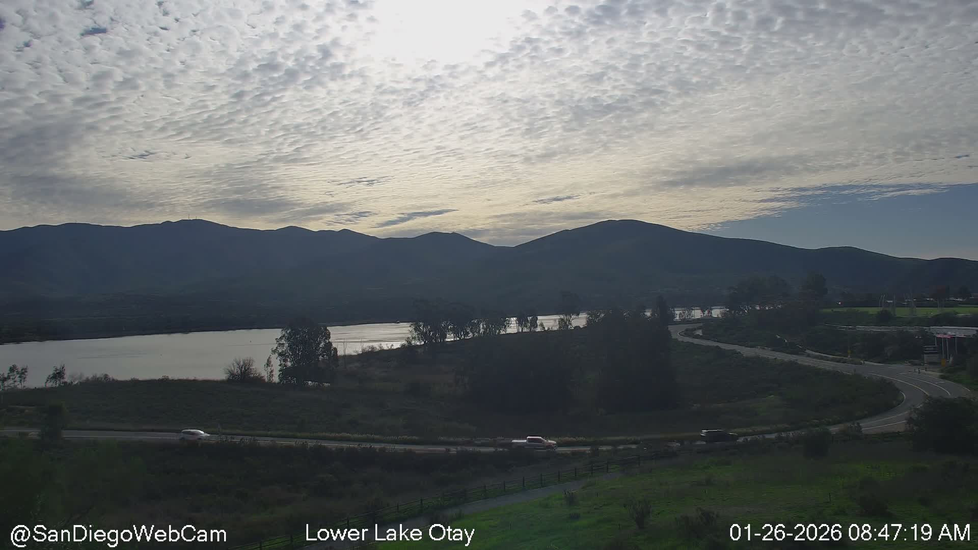 Chula Vista, Lower Lake Otay & Olympic Training Center Live Cam - Eastlake Vistas, Chula Vista, San Diego, California, USA