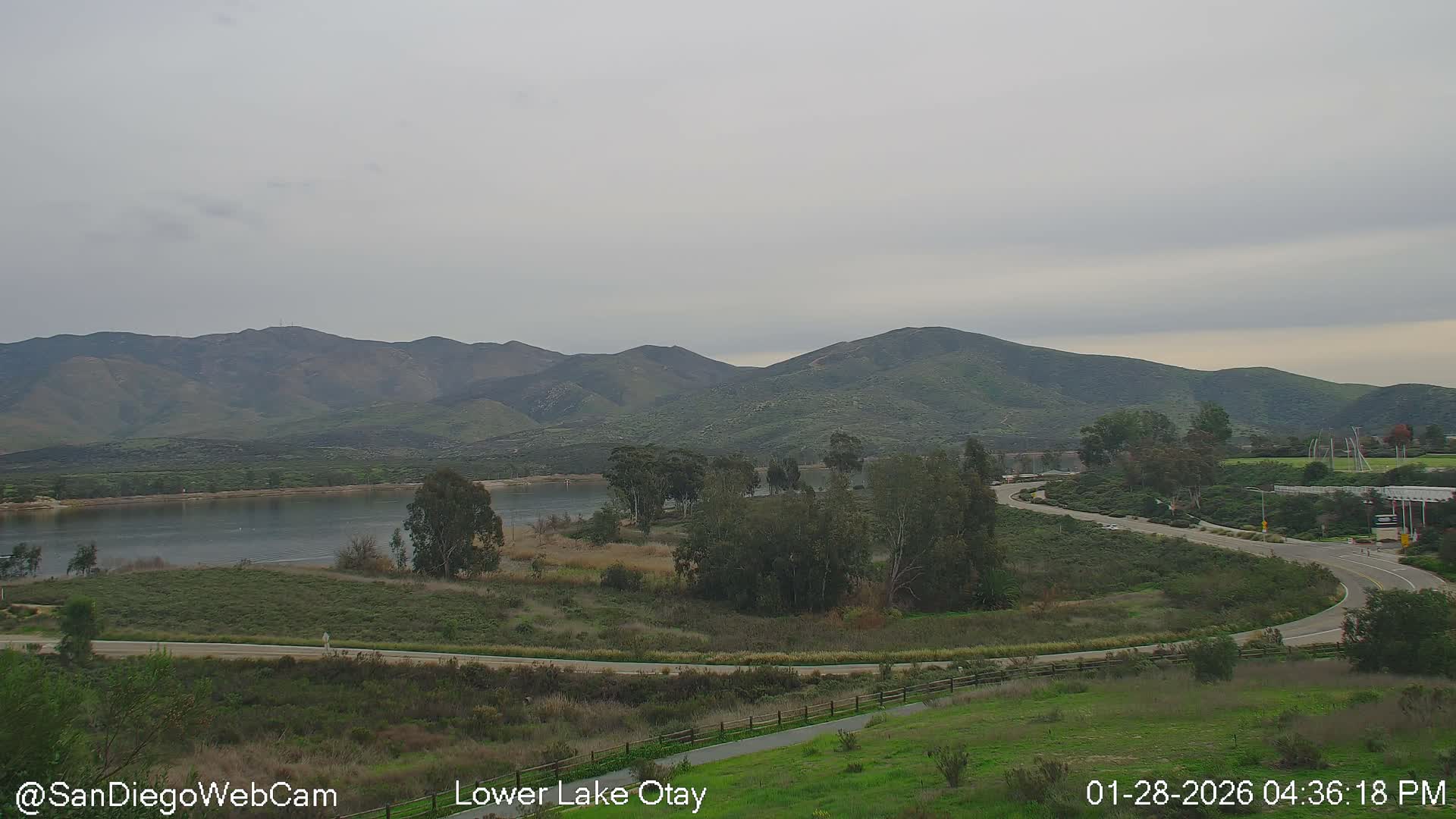 Chula Vista, Lower Lake Otay & Olympic Training Center Live Cam - Eastlake Vistas, Chula Vista, San Diego, California, USA