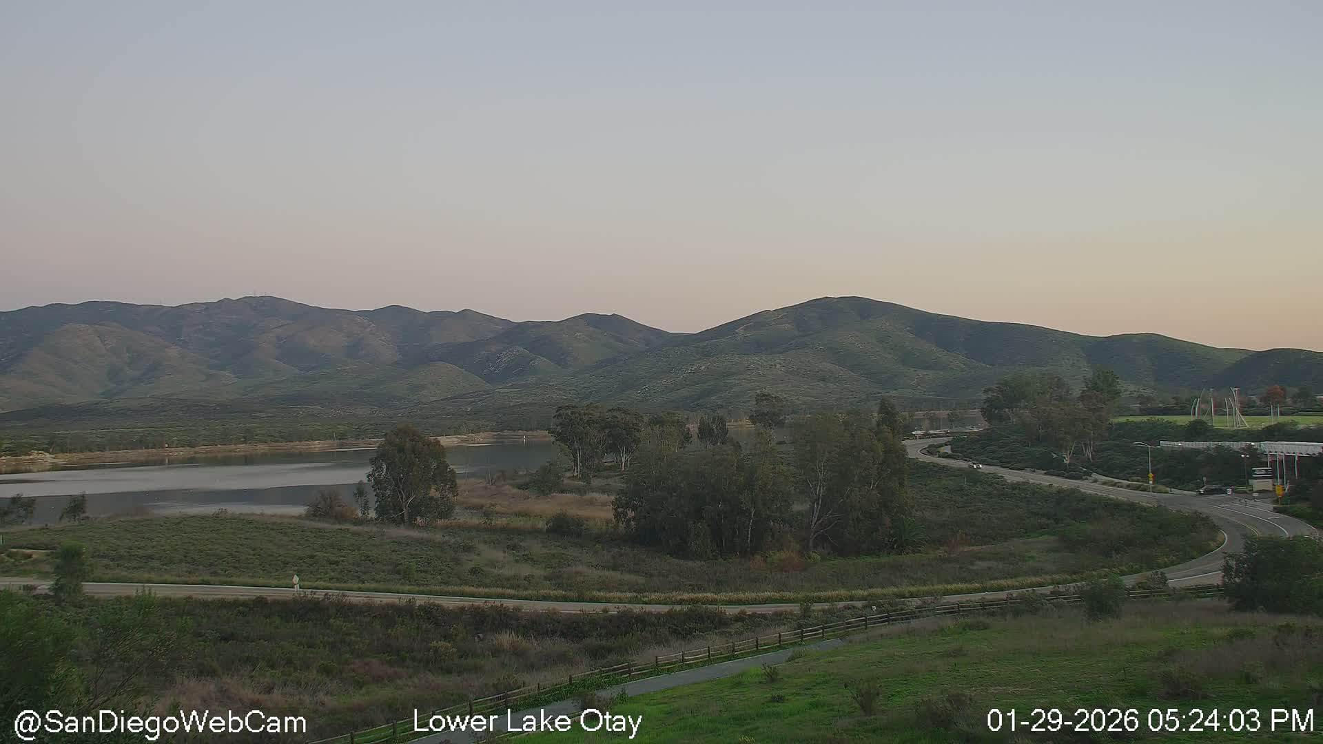 Chula Vista, Lower Lake Otay & Olympic Training Center Live Cam - Eastlake Vistas, Chula Vista, San Diego, California, USA