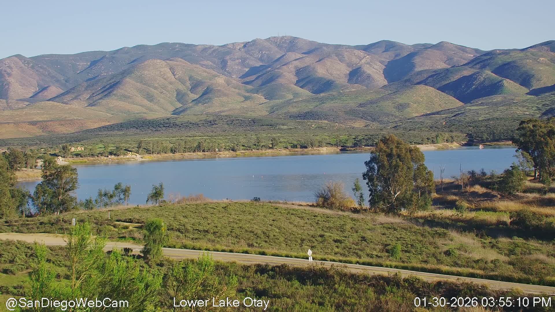 Chula Vista, Lower Lake Otay & Olympic Training Center Live Cam - Eastlake Vistas, Chula Vista, San Diego, California, USA