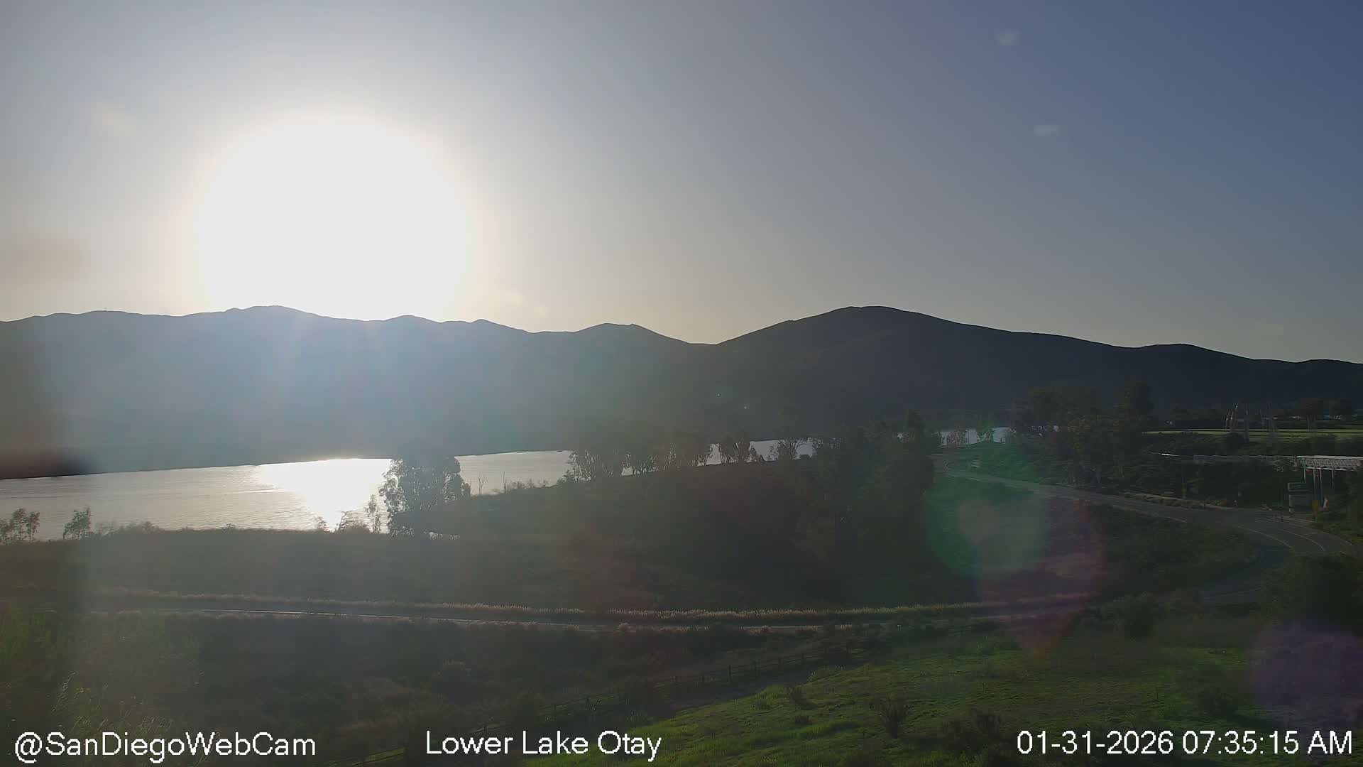 Chula Vista, Lower Lake Otay & Olympic Training Center Live Cam - Eastlake Vistas, Chula Vista, San Diego, California, USA