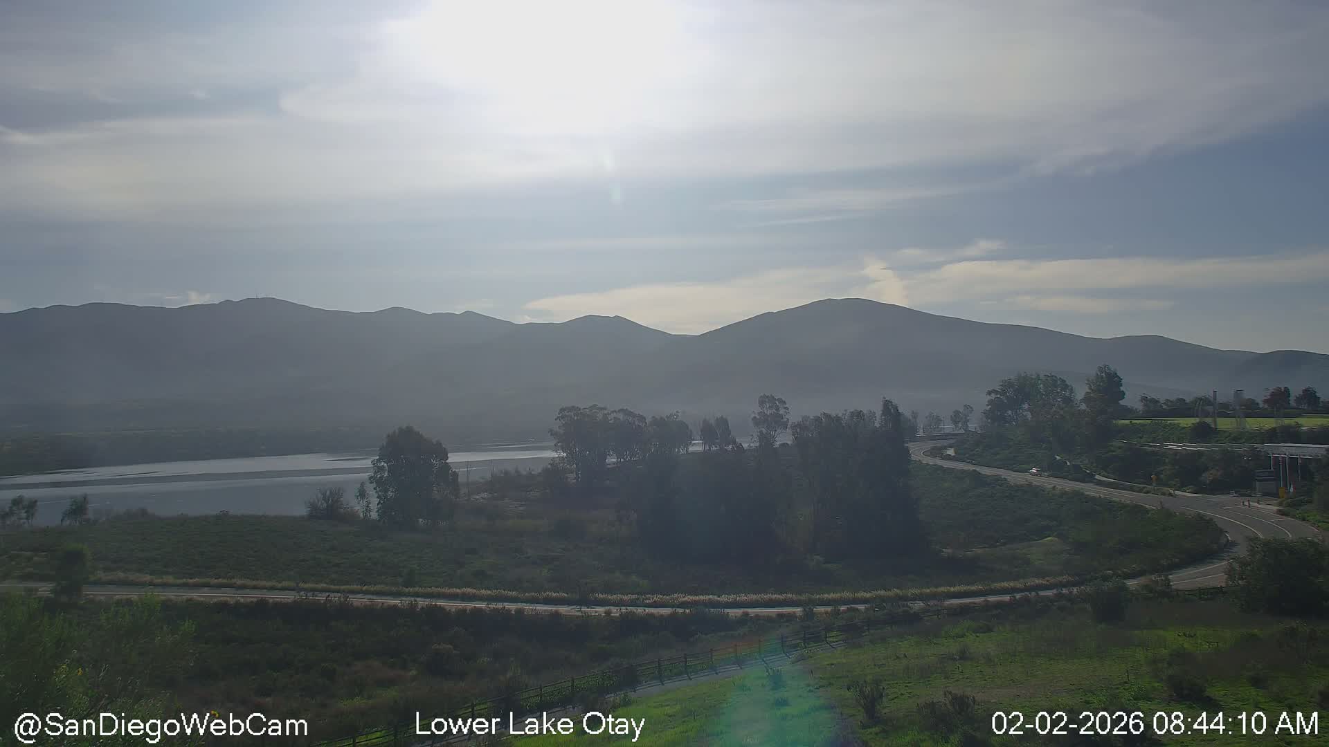 Chula Vista, Lower Lake Otay & Olympic Training Center Live Cam - Eastlake Vistas, Chula Vista, San Diego, California, USA