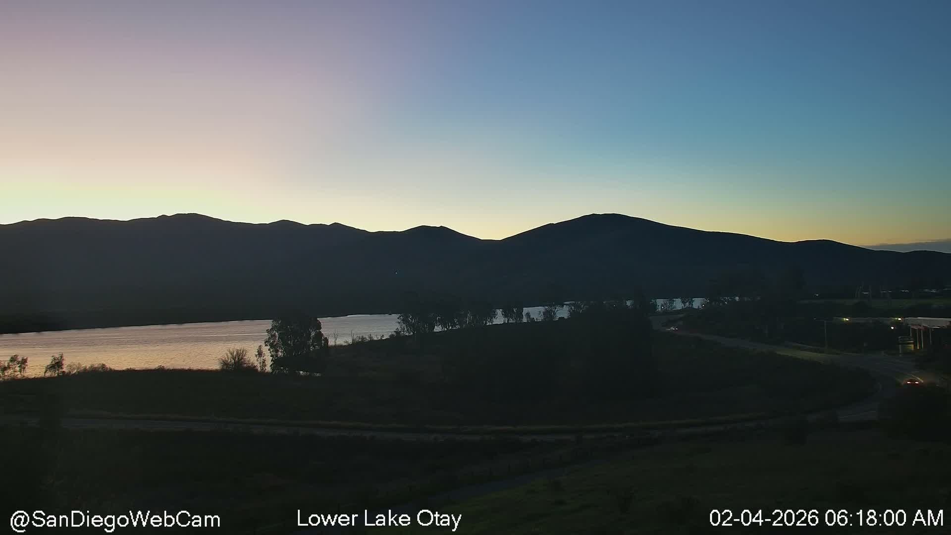 Chula Vista, Lower Lake Otay & Olympic Training Center Live Cam - Eastlake Vistas, Chula Vista, San Diego, California, USA