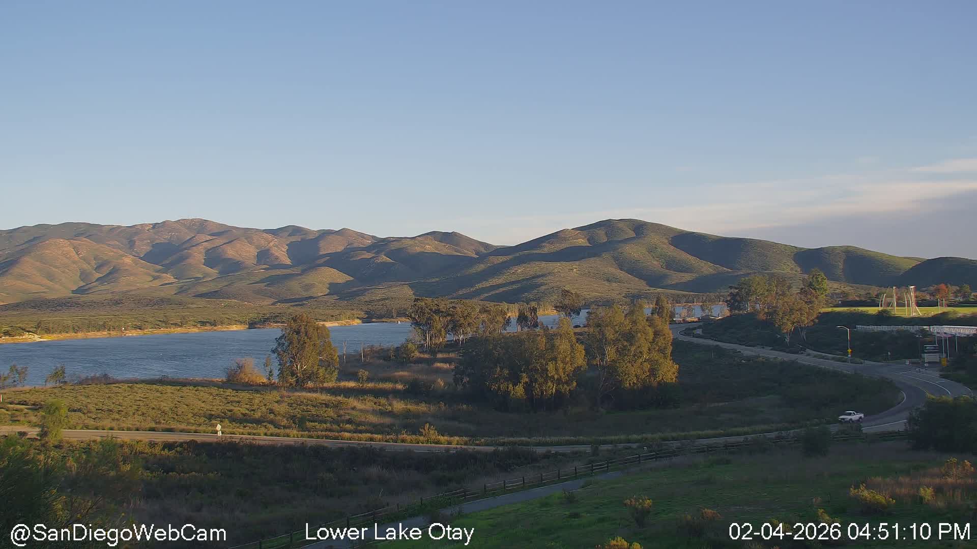 Chula Vista, Lower Lake Otay & Olympic Training Center Live Cam - Eastlake Vistas, Chula Vista, San Diego, California, USA