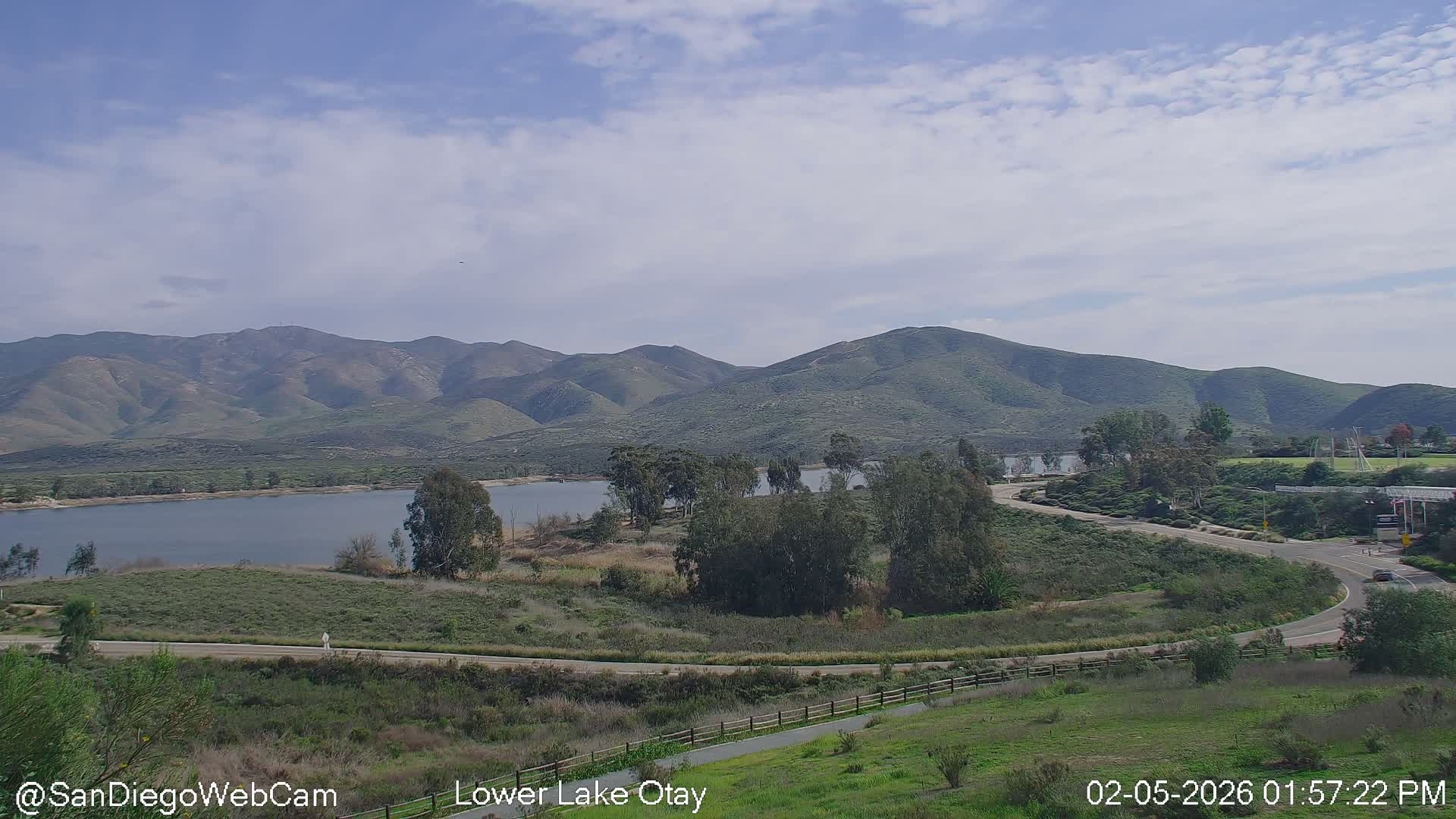 Chula Vista, Lower Lake Otay & Olympic Training Center Live Cam - Eastlake Vistas, Chula Vista, San Diego, California, USA