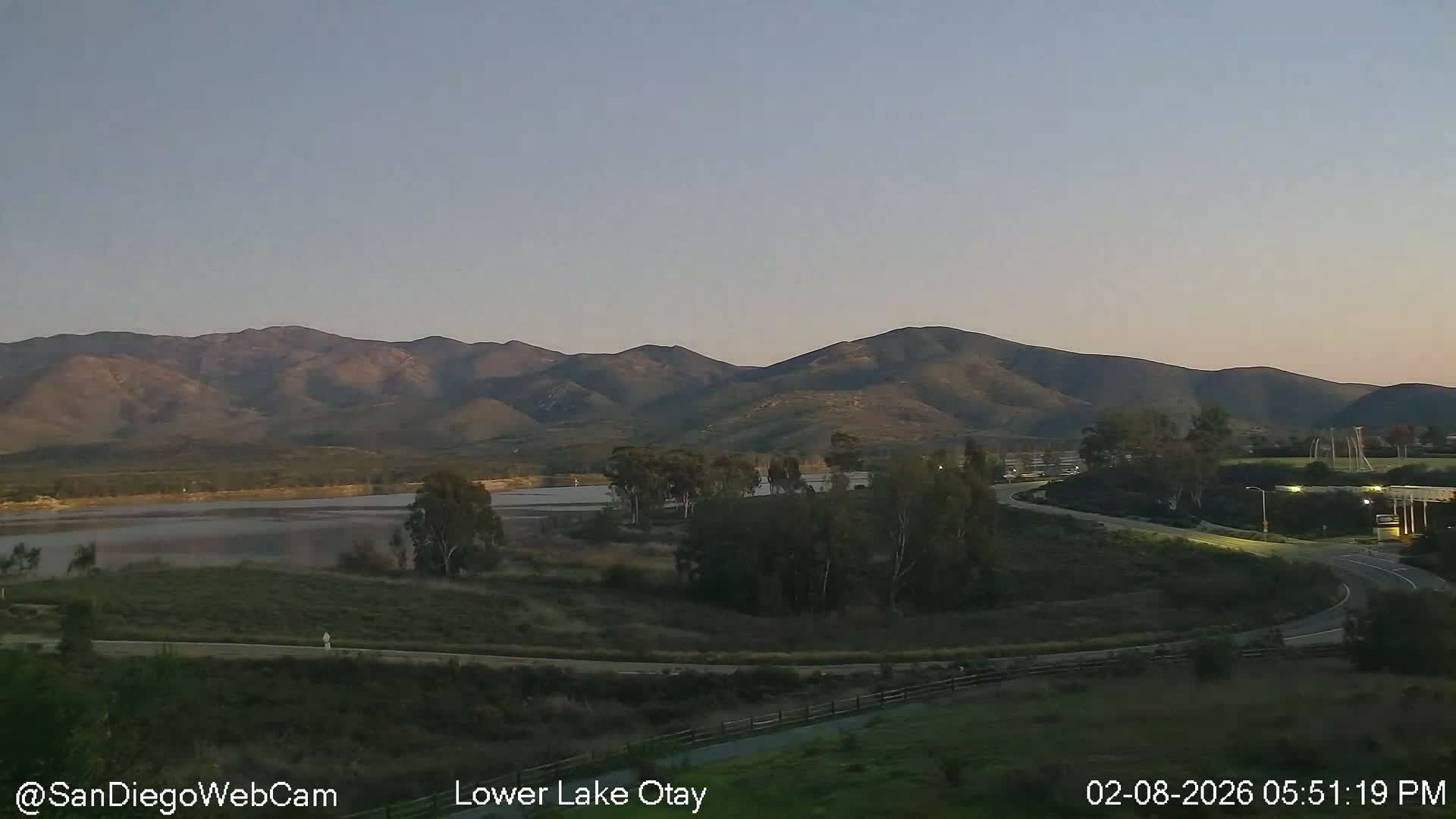 Chula Vista, Lower Lake Otay & Olympic Training Center Live Cam - Eastlake Vistas, Chula Vista, San Diego, California, USA