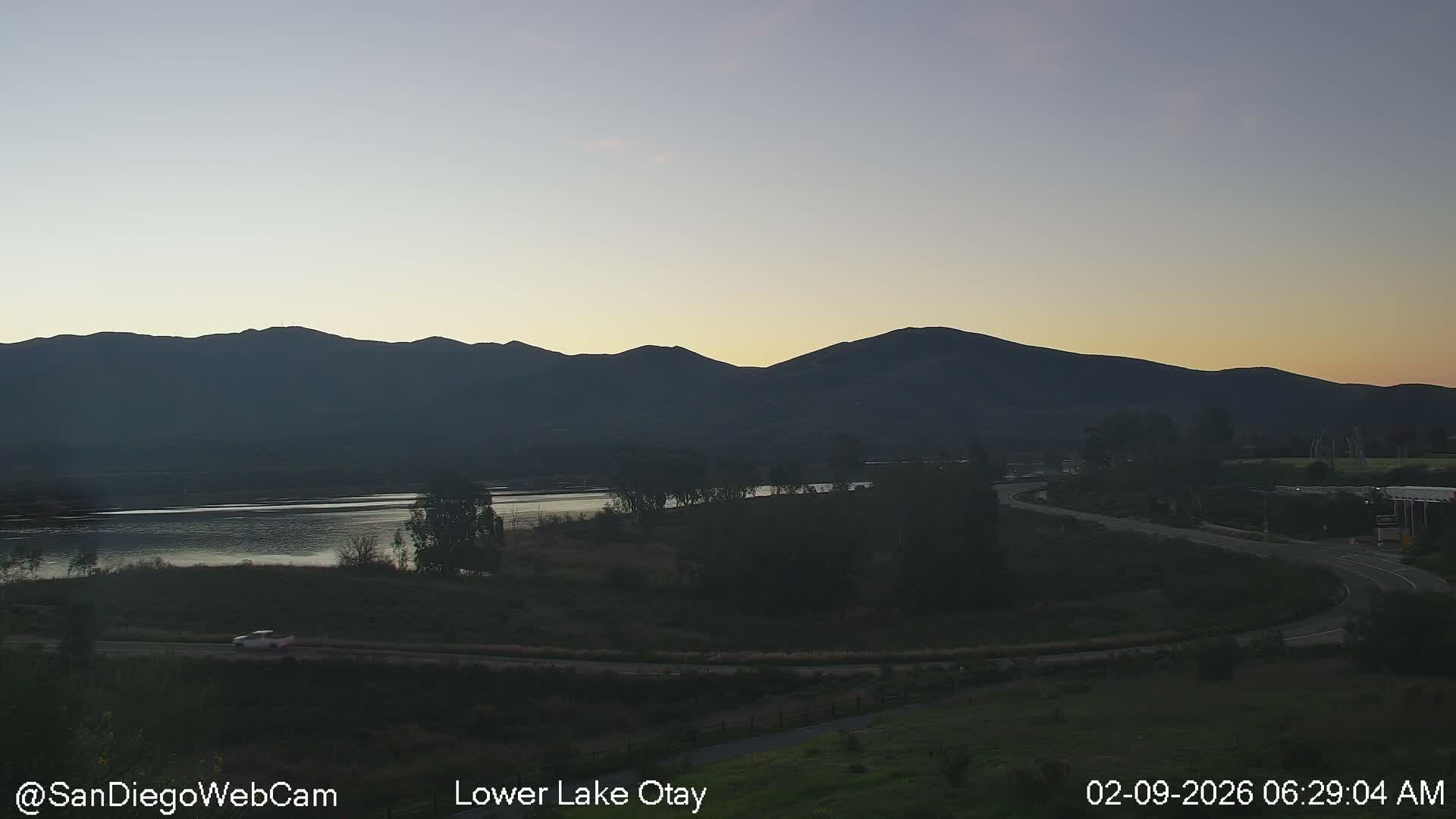 Chula Vista, Lower Lake Otay & Olympic Training Center Live Cam - Eastlake Vistas, Chula Vista, San Diego, California, USA