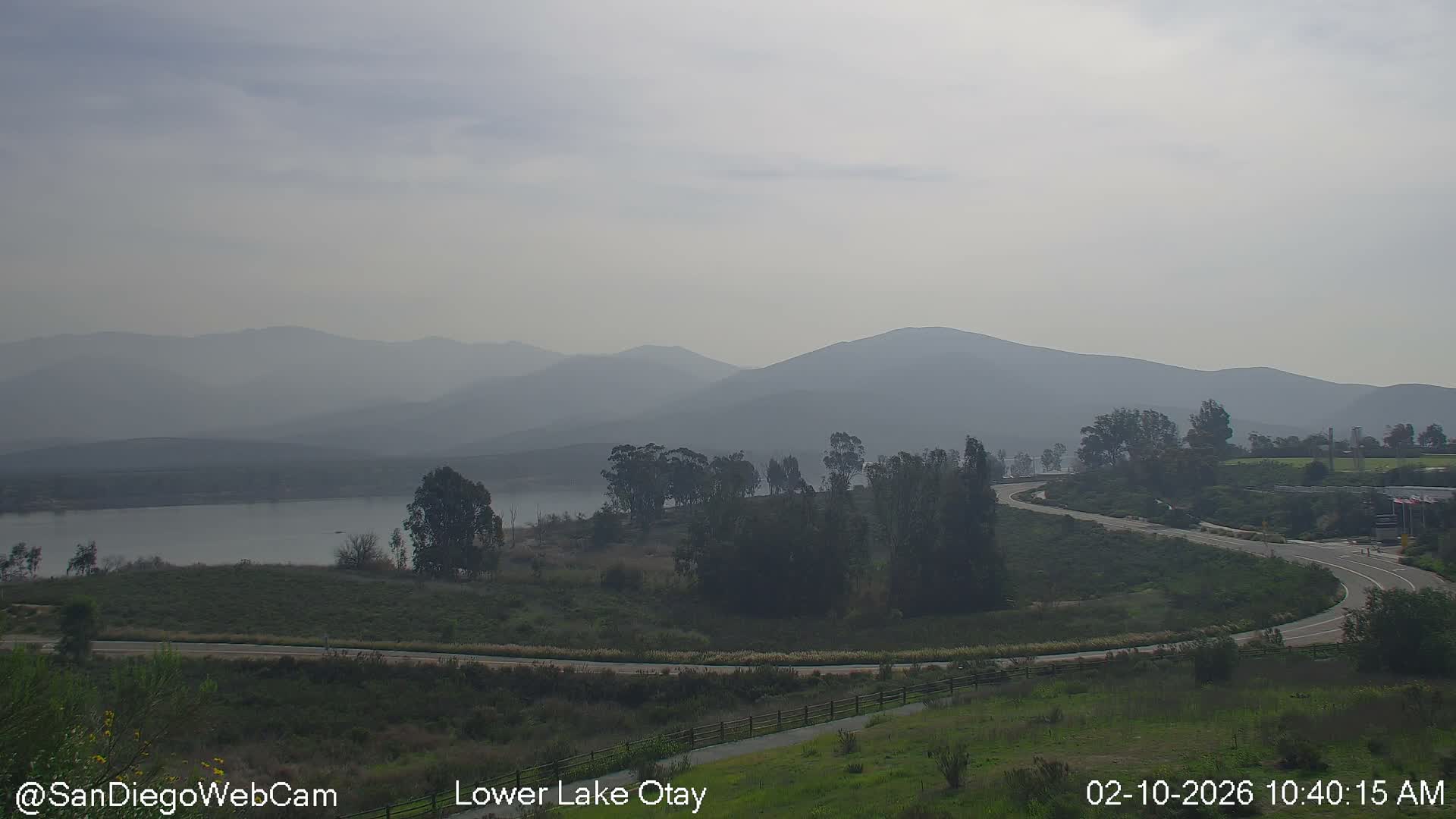 Chula Vista, Lower Lake Otay & Olympic Training Center Live Cam - Eastlake Vistas, Chula Vista, San Diego, California, USA