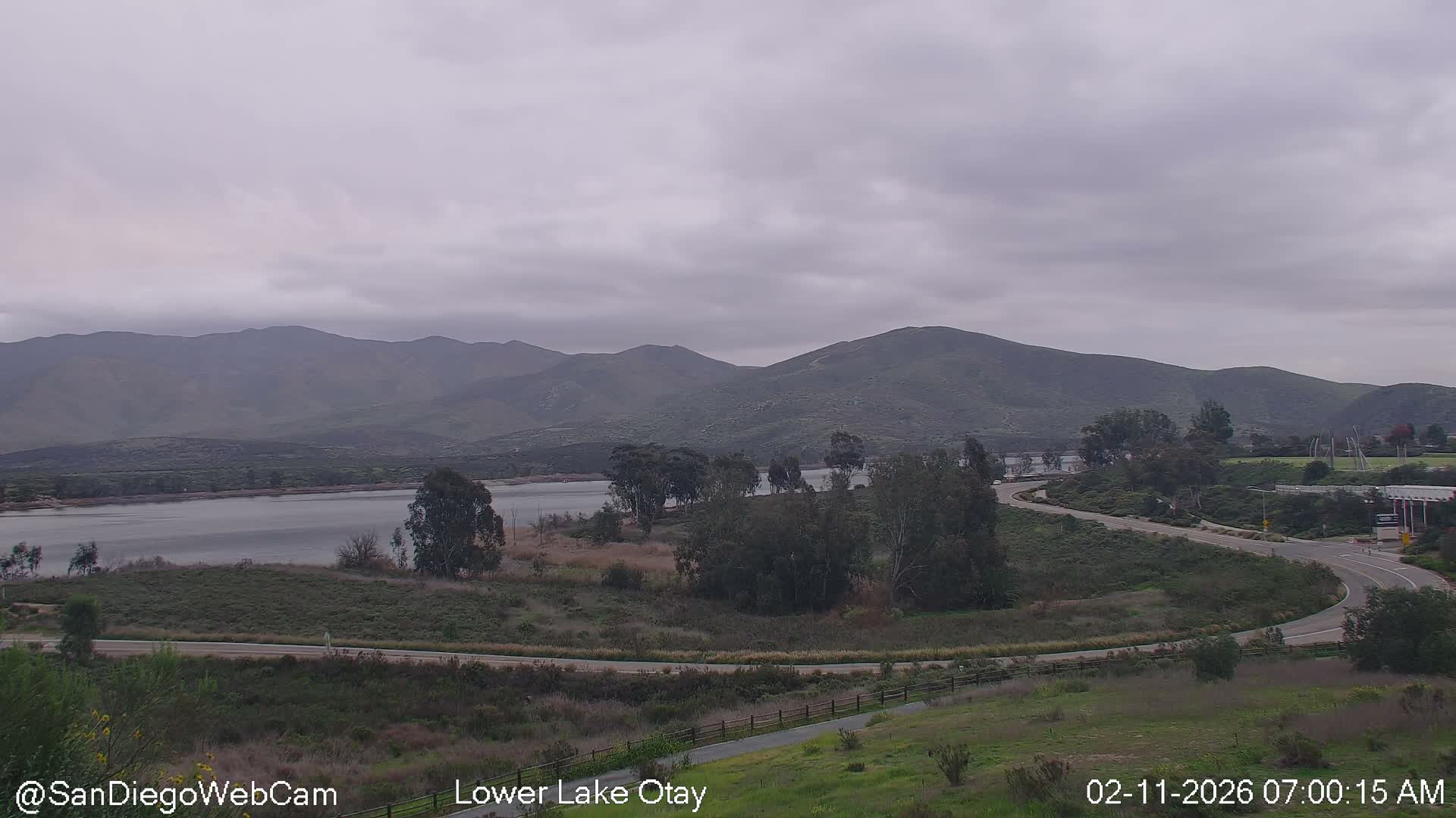 Chula Vista, Lower Lake Otay & Olympic Training Center Live Cam - Eastlake Vistas, Chula Vista, San Diego, California, USA