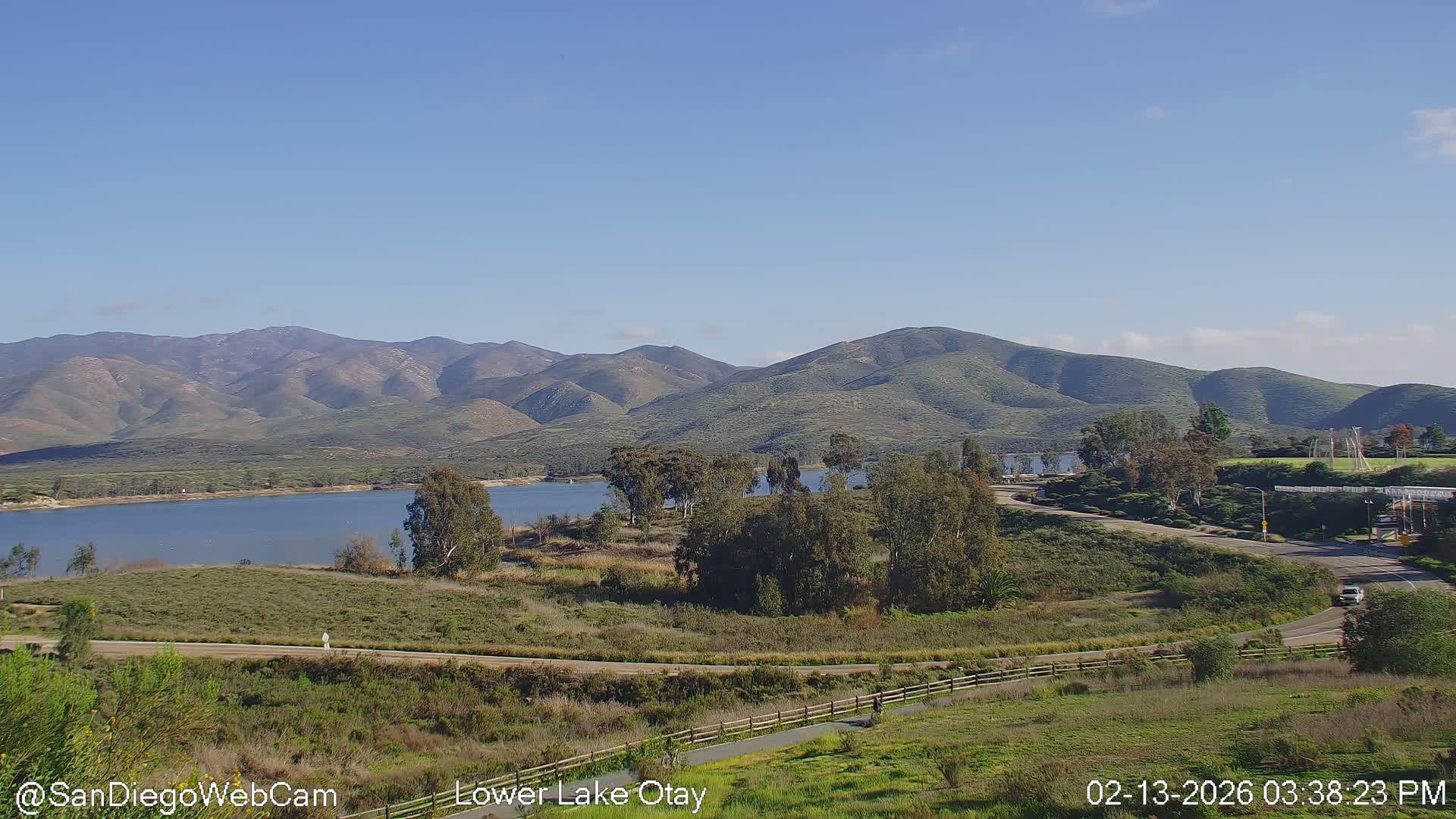 Chula Vista, Lower Lake Otay & Olympic Training Center Live Cam - Eastlake Vistas, Chula Vista, San Diego, California, USA