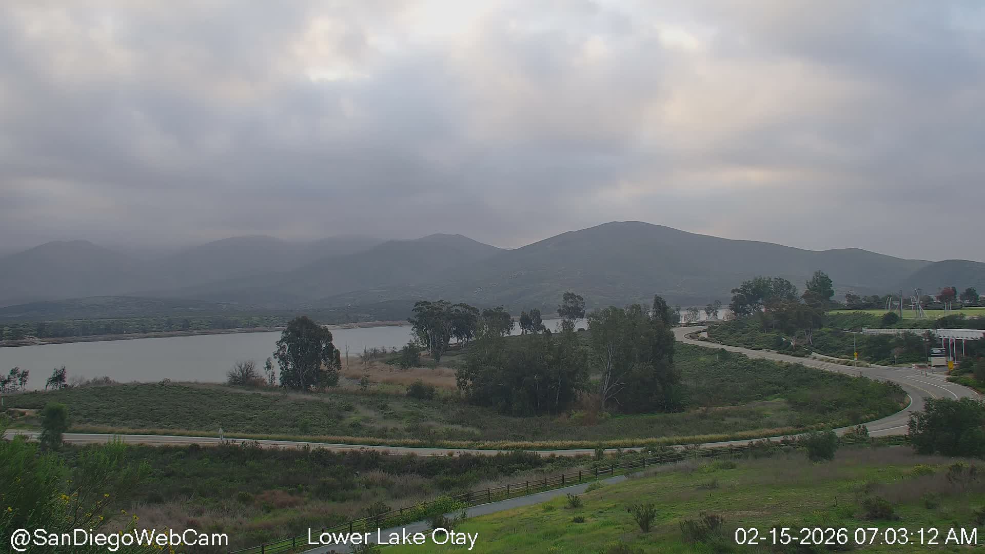 Chula Vista, Lower Lake Otay & Olympic Training Center Live Cam - Eastlake Vistas, Chula Vista, San Diego, California, USA