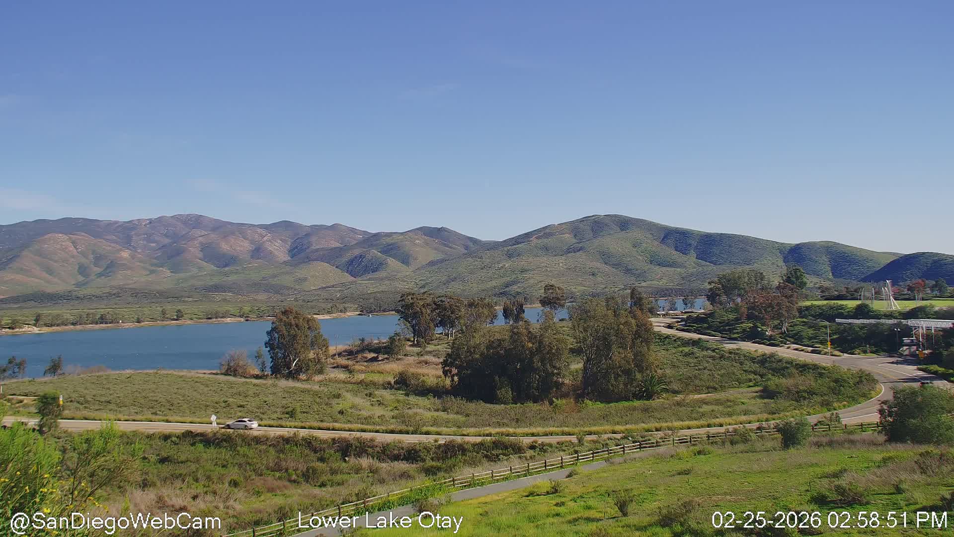 Chula Vista, Lower Lake Otay & Olympic Training Center Live Cam - Eastlake Vistas, Chula Vista, San Diego, California, USA