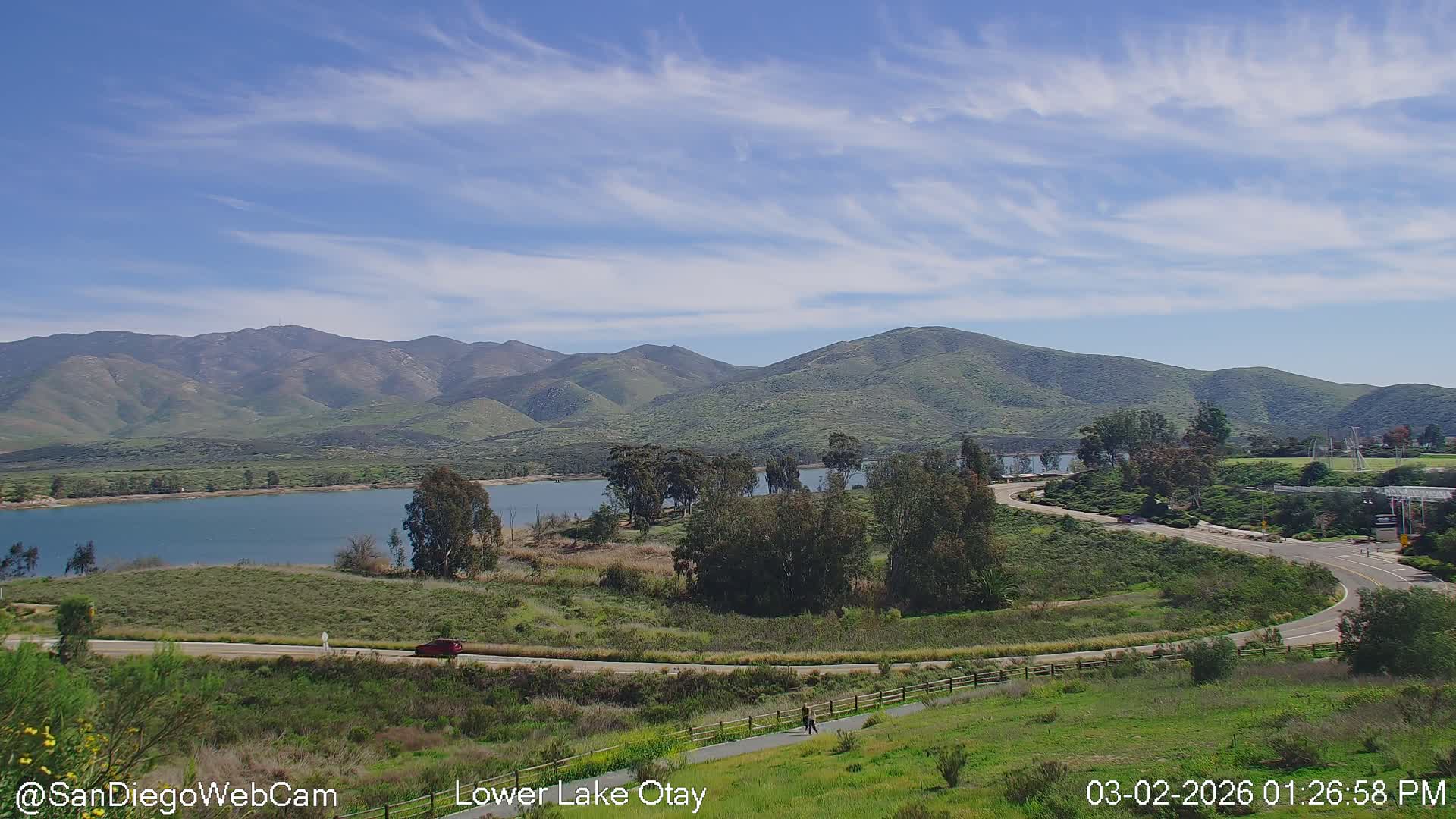 Chula Vista, Lower Lake Otay & Olympic Training Center Live Cam - Eastlake Vistas, Chula Vista, San Diego, California, USA