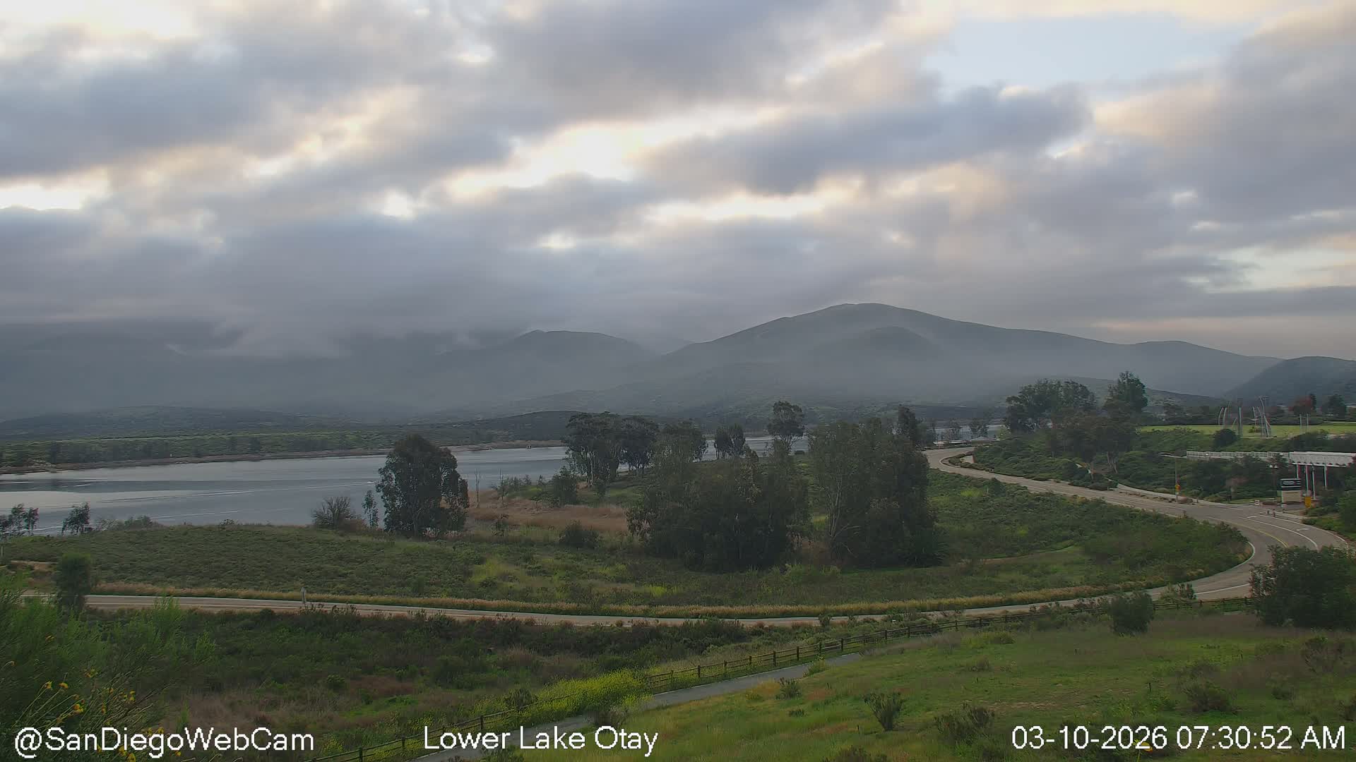 Chula Vista, Lower Lake Otay & Olympic Training Center Live Cam - Eastlake Vistas, Chula Vista, San Diego, California, USA