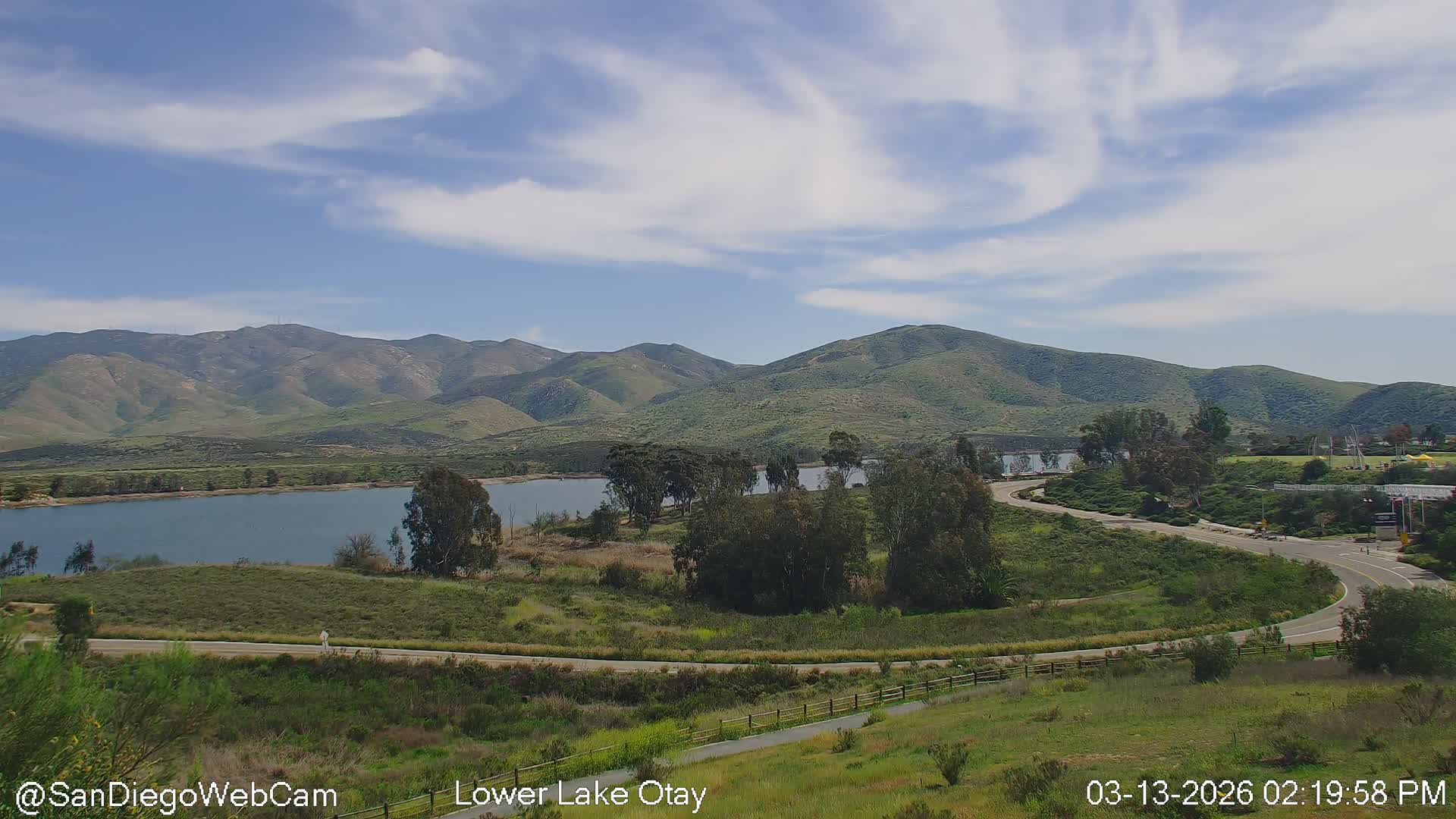 Chula Vista, Lower Lake Otay & Olympic Training Center Live Cam - Eastlake Vistas, Chula Vista, San Diego, California, USA