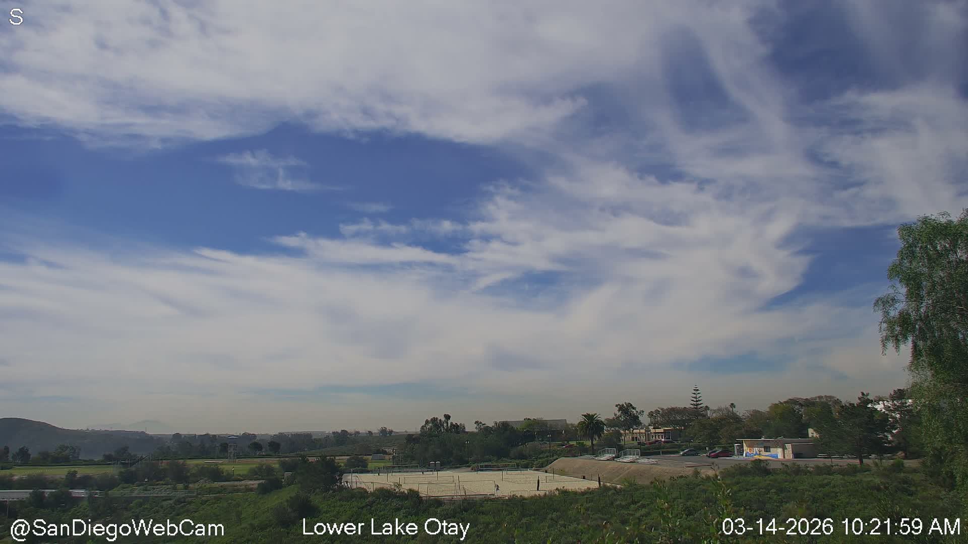 Chula Vista, Lower Lake Otay & Olympic Training Center Live Cam - Eastlake Vistas, Chula Vista, San Diego, California, USA