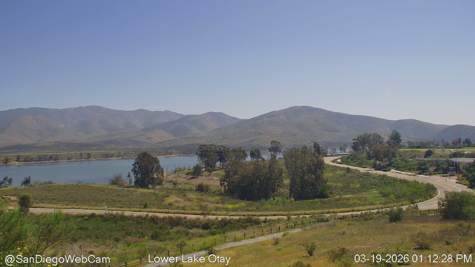 Chula Vista, Lower Lake Otay & Olympic Training Center Live Cam - Eastlake Vistas, Chula Vista, San Diego, California, USA