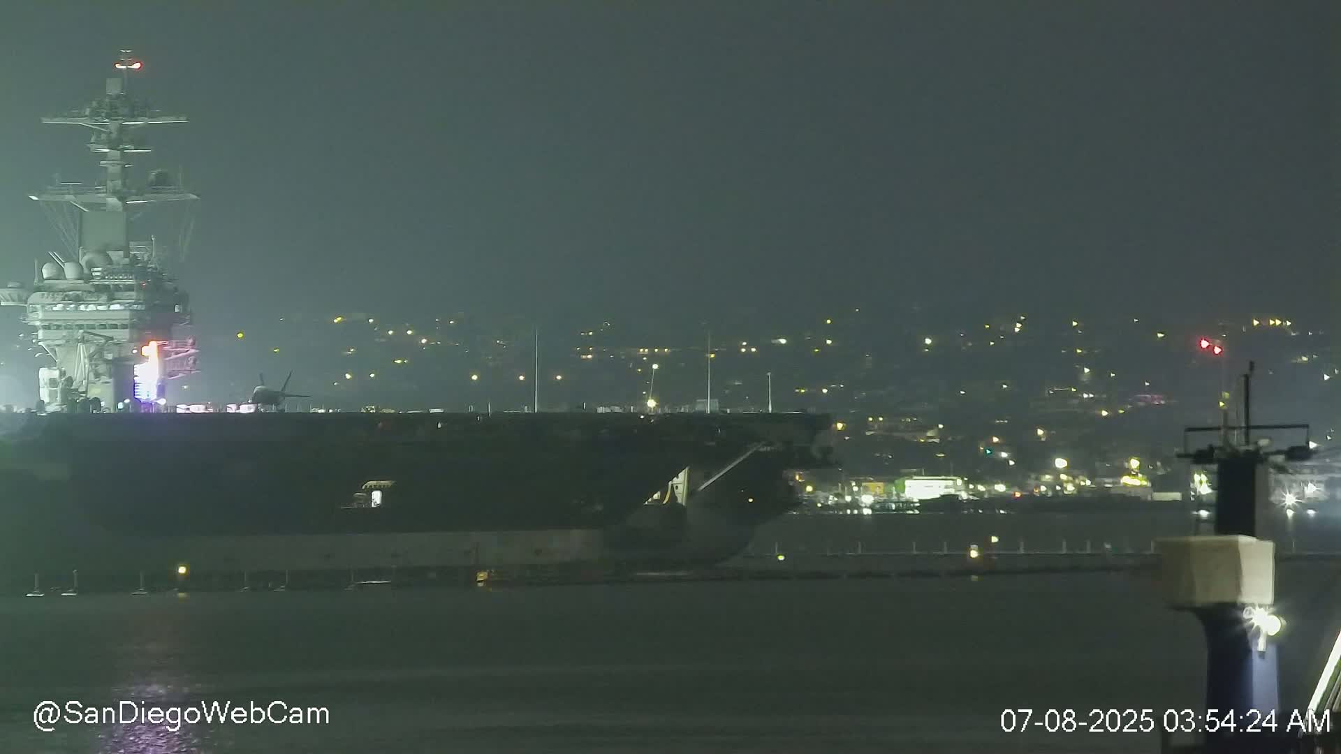 San Diego, Coronado Bridge & Sant Diego City & Bay Skyline View Live Cam - Downtown, San Diego, San Diego County, California, USA