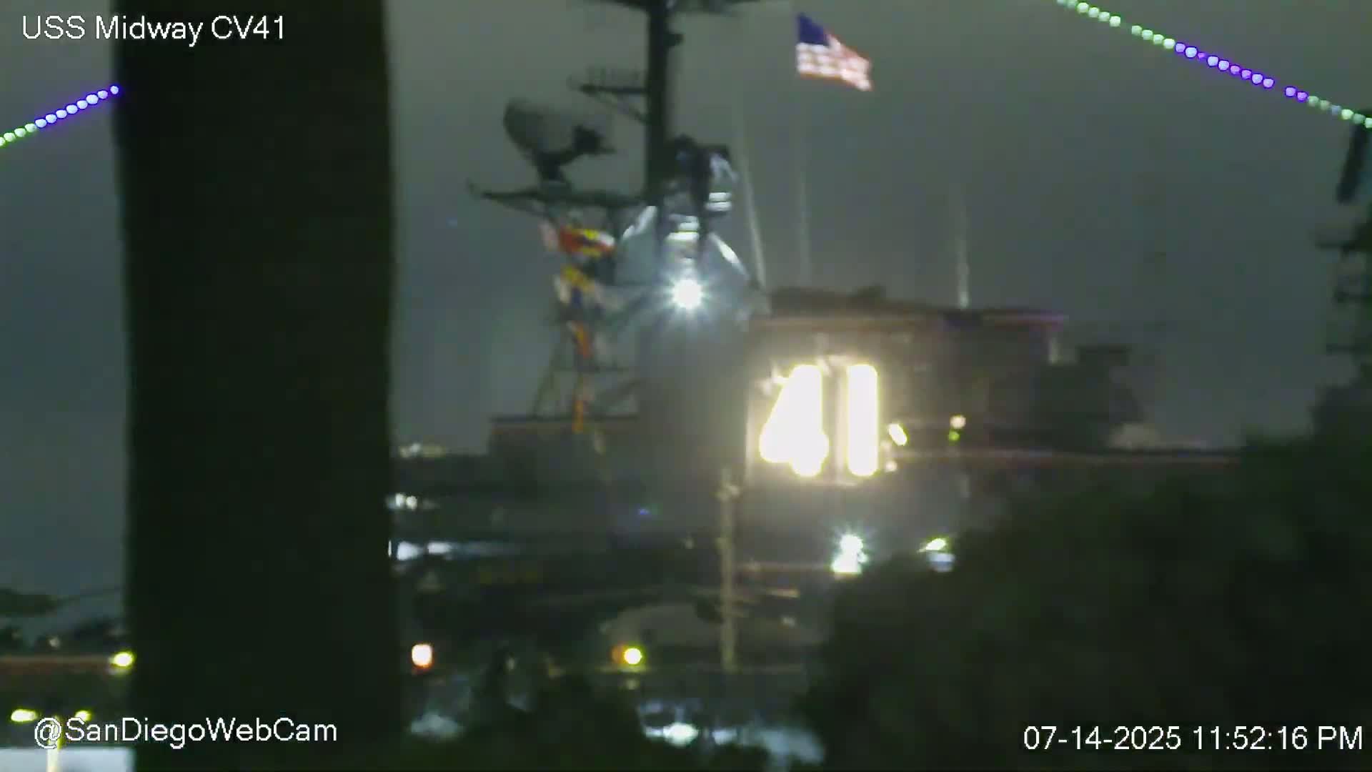 San Diego, Coronado Bridge & Sant Diego City & Bay Skyline View Live Cam - Downtown, San Diego, San Diego County, California, USA