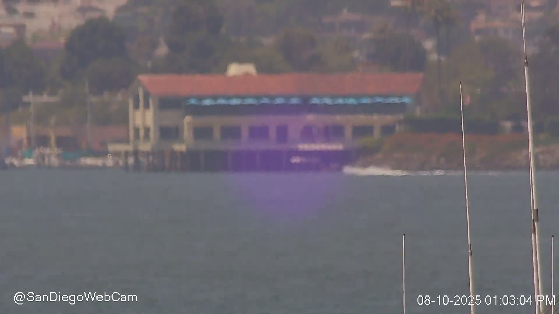 San Diego, Coronado Bridge & Sant Diego City & Bay Skyline View Live Cam - Downtown, San Diego, San Diego County, California, USA