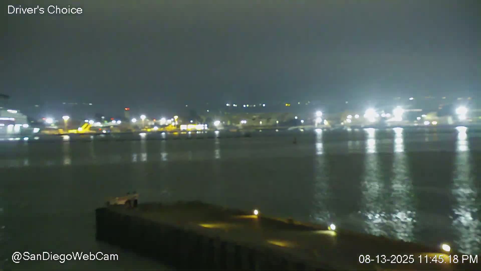 San Diego, Coronado Bridge & Sant Diego City & Bay Skyline View Live Cam - Downtown, San Diego, San Diego County, California, USA