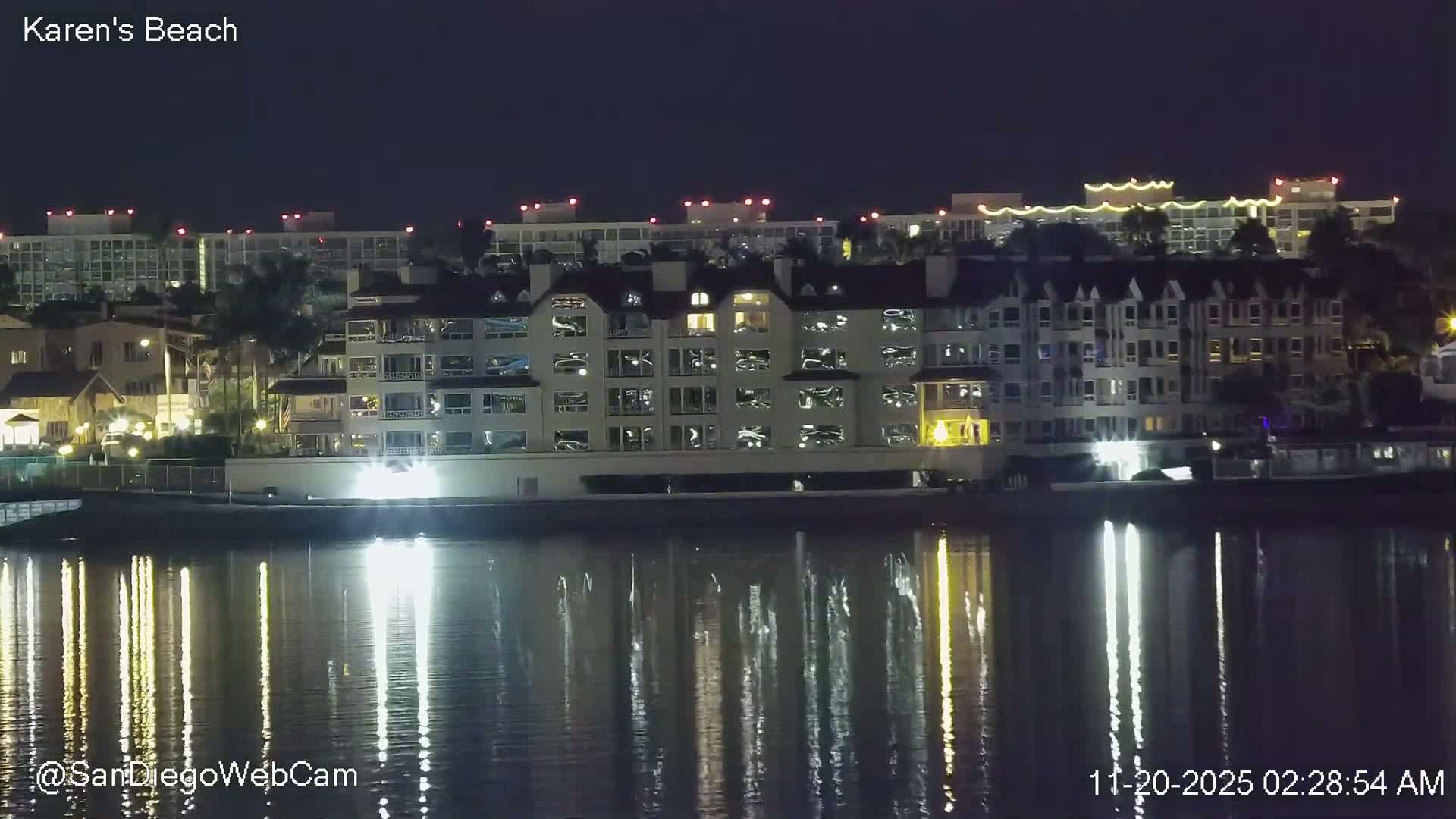 San Diego, Coronado Bridge & Sant Diego City & Bay Skyline View Live Cam - Downtown, San Diego, San Diego County, California, USA